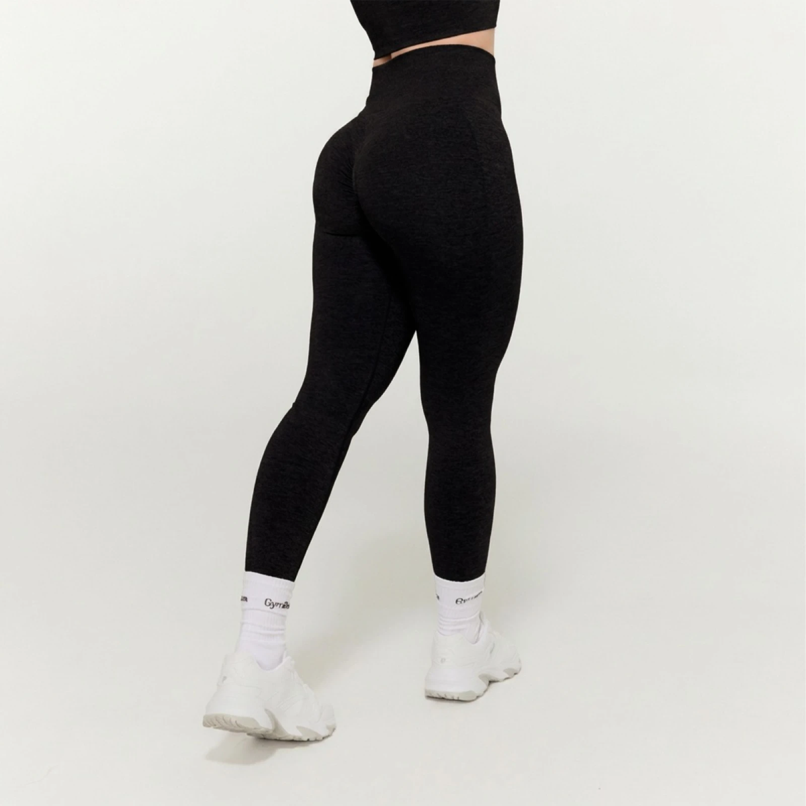 GymBeam Colanți pentru femei FLO Graphite · záber 1