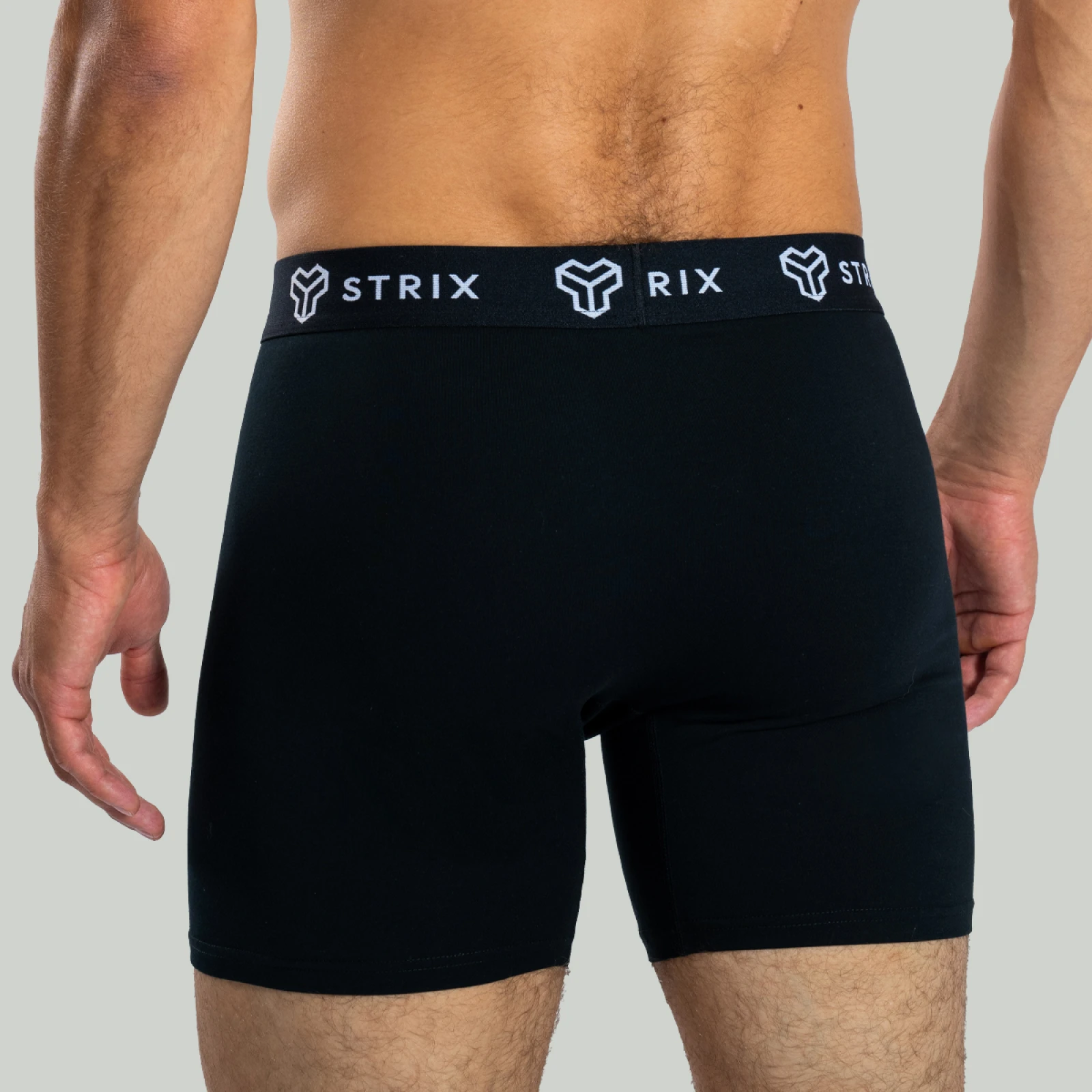 STRIX Boxeri pentru bărbați Essential 2Pack Black · záber 2