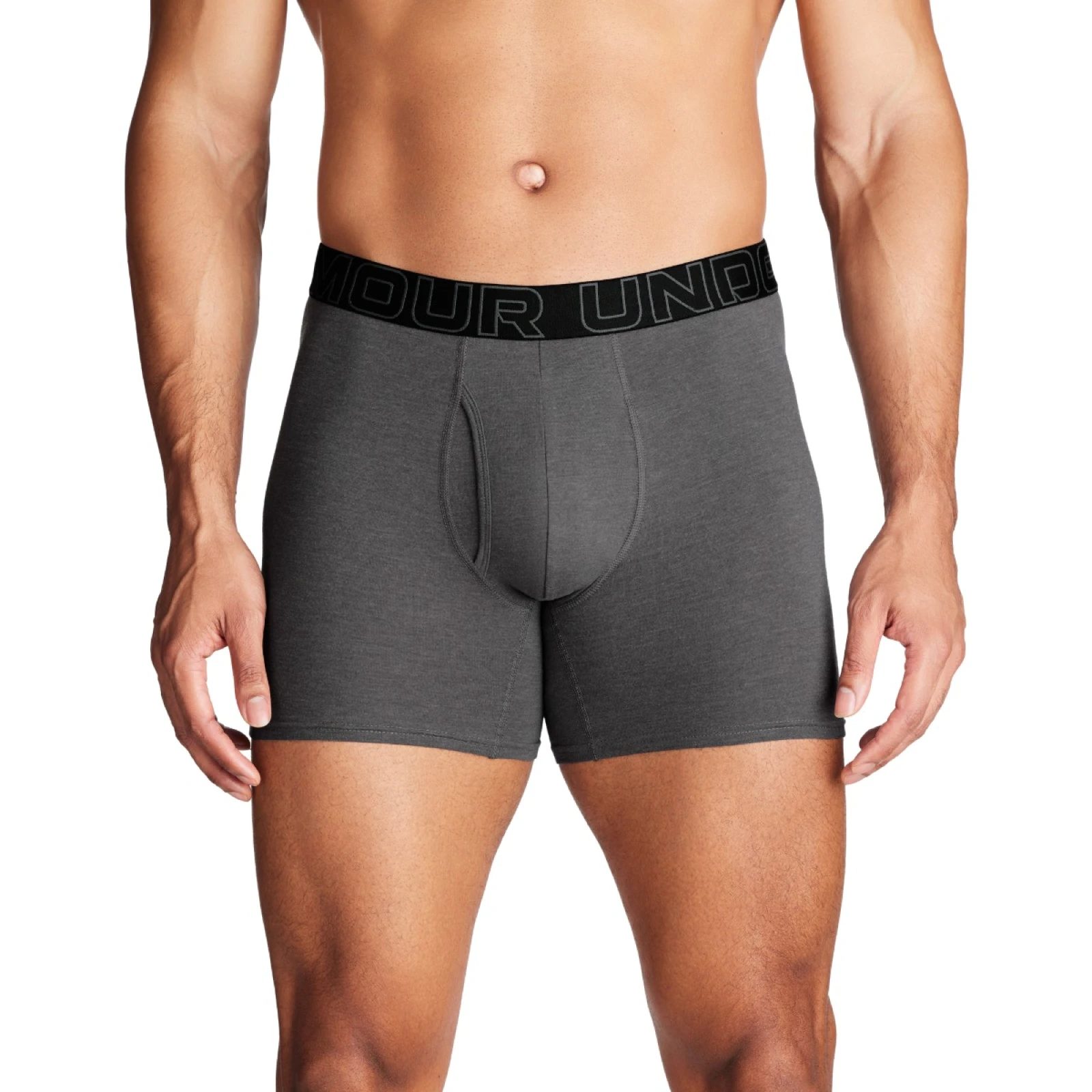Under Armour Boxeri pentru bărbați Perf Cotton 6in 3Pack Green · záber 2