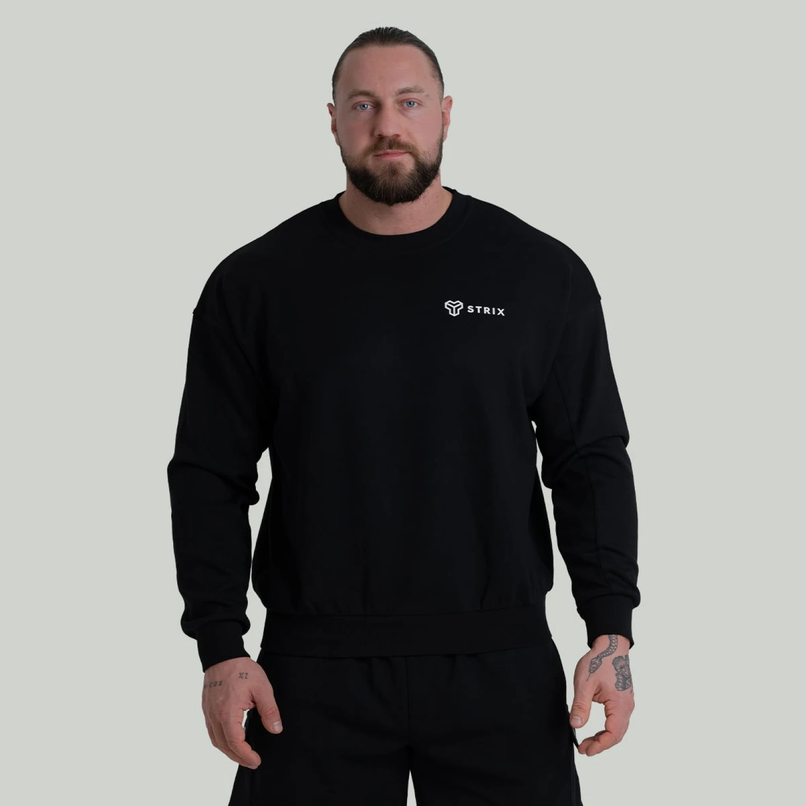 STRIX Hanorac Relaxed ZOA Black · záber 1