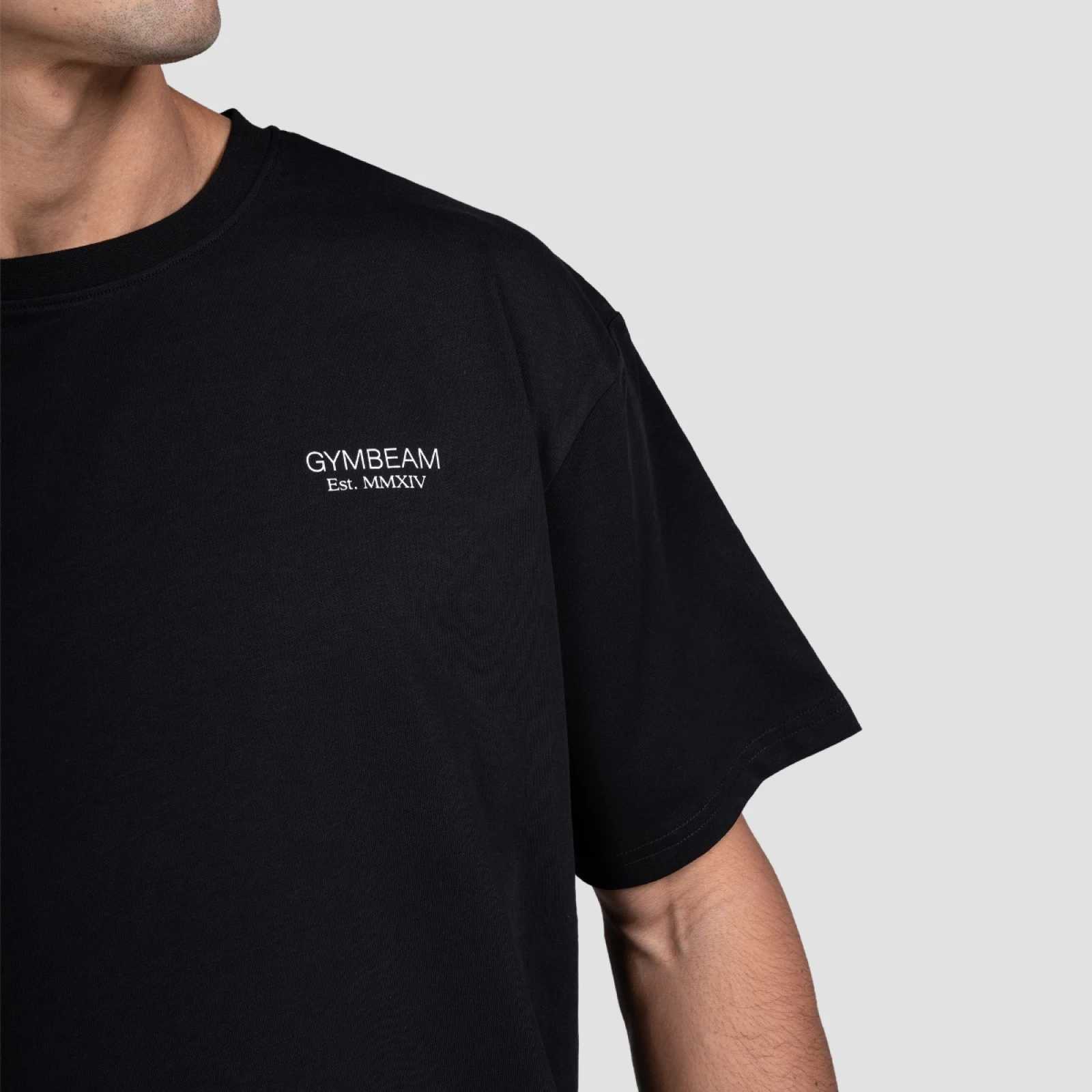 GymBeam Tricou Lifting Heavy Black · záber 3