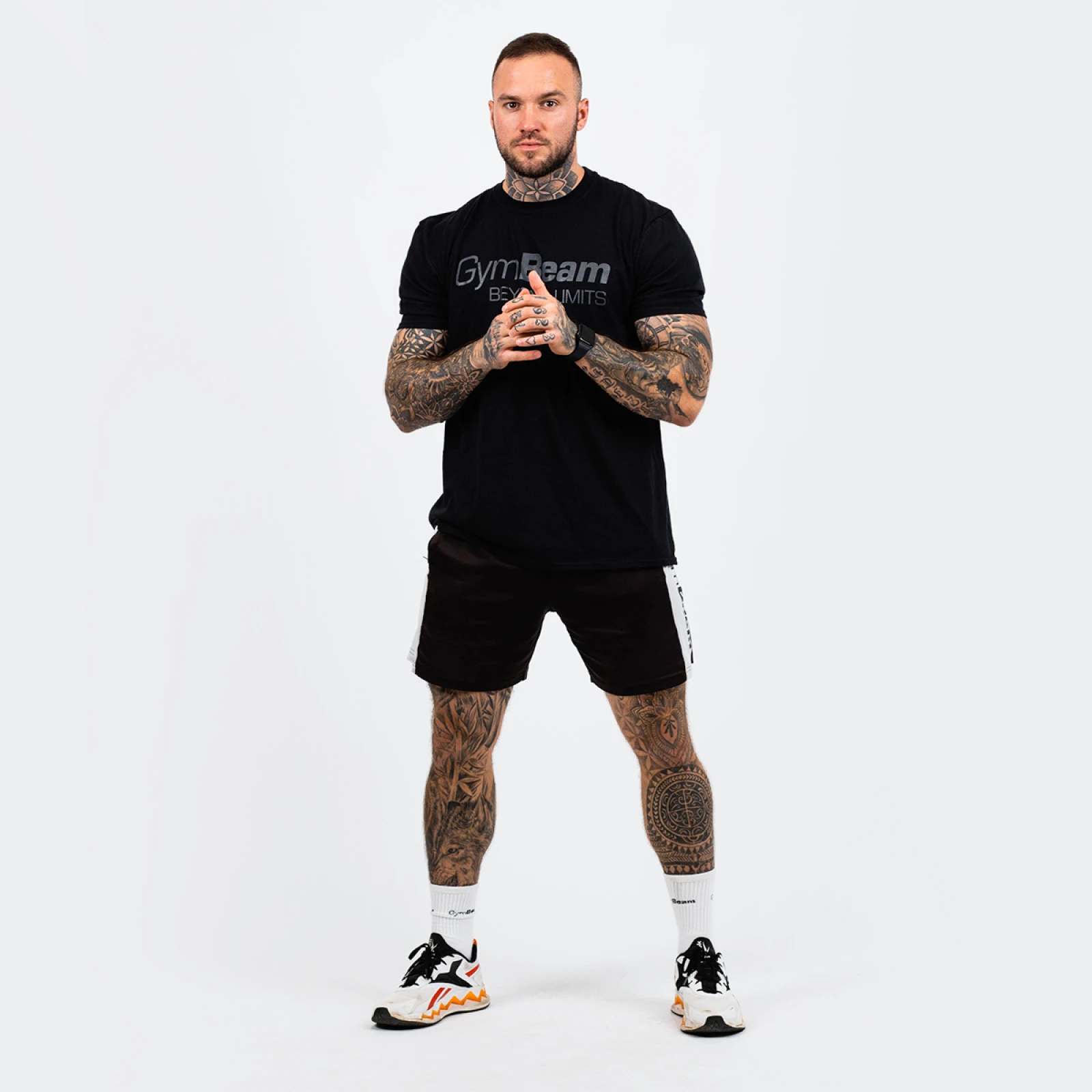 GymBeam Tricou Beyond Limits Black · záber 3