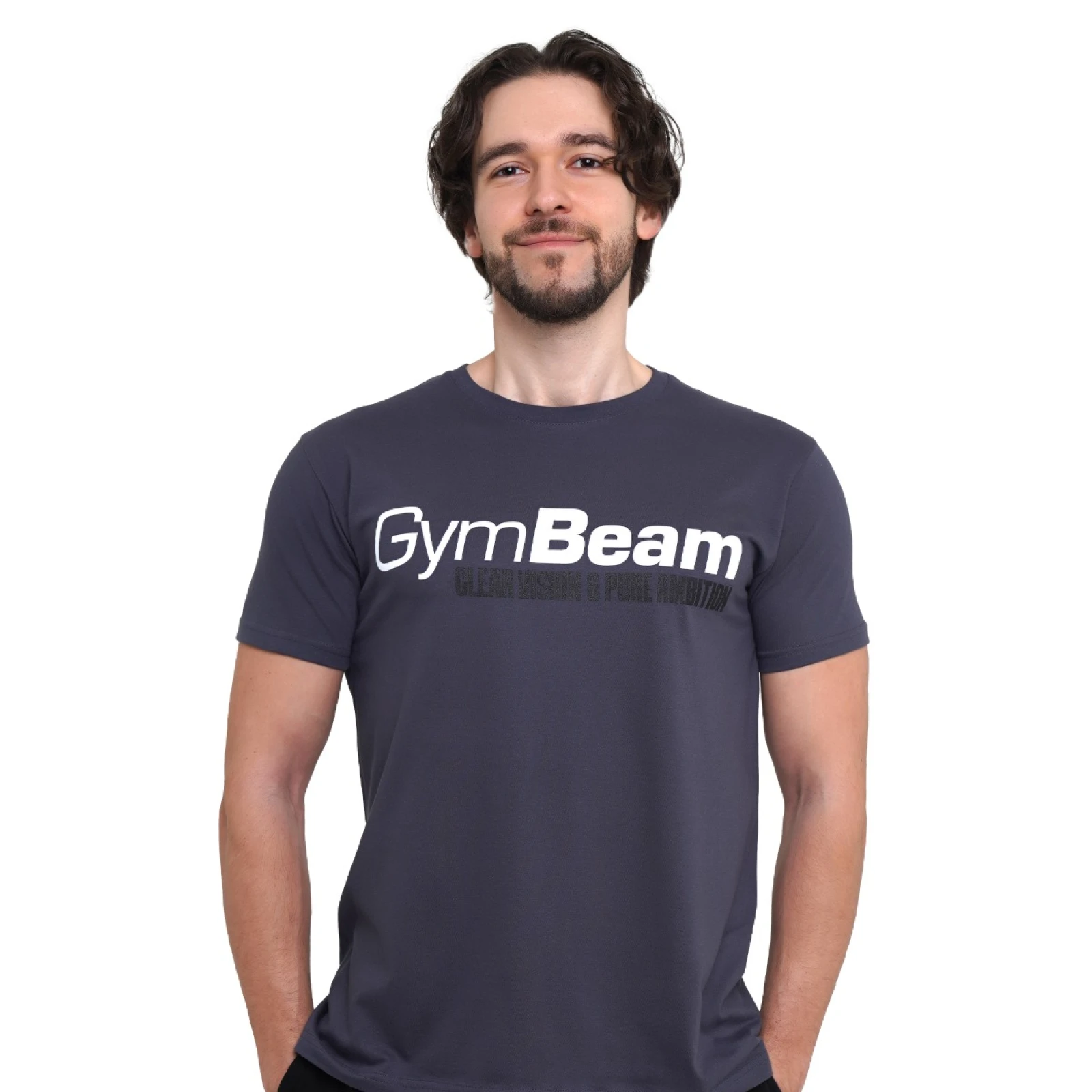 GymBeam Tricou Pure Ambition Dark Grey · záber 5