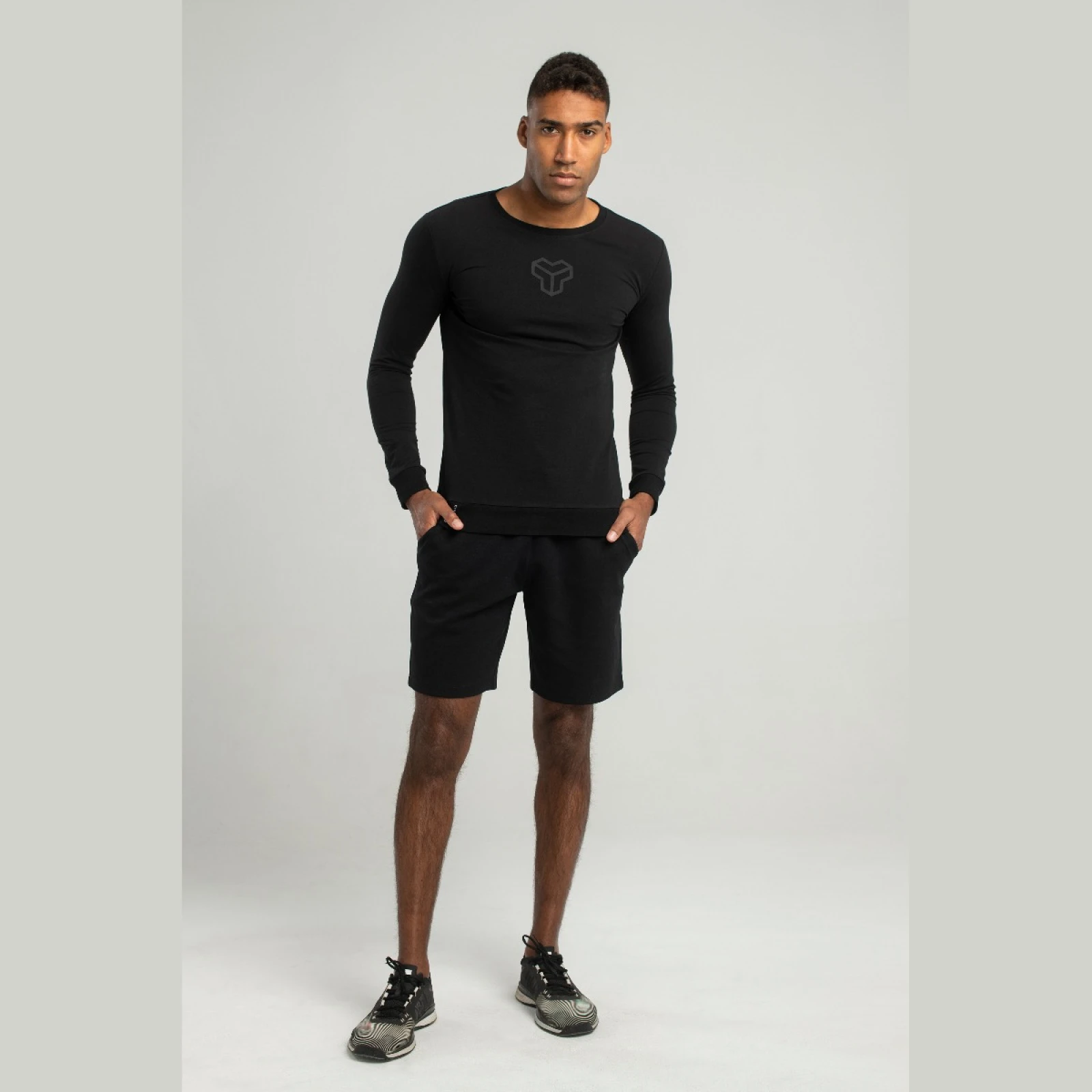 STRIX Bluză cu mânecă lungă Essential Black · záber 5