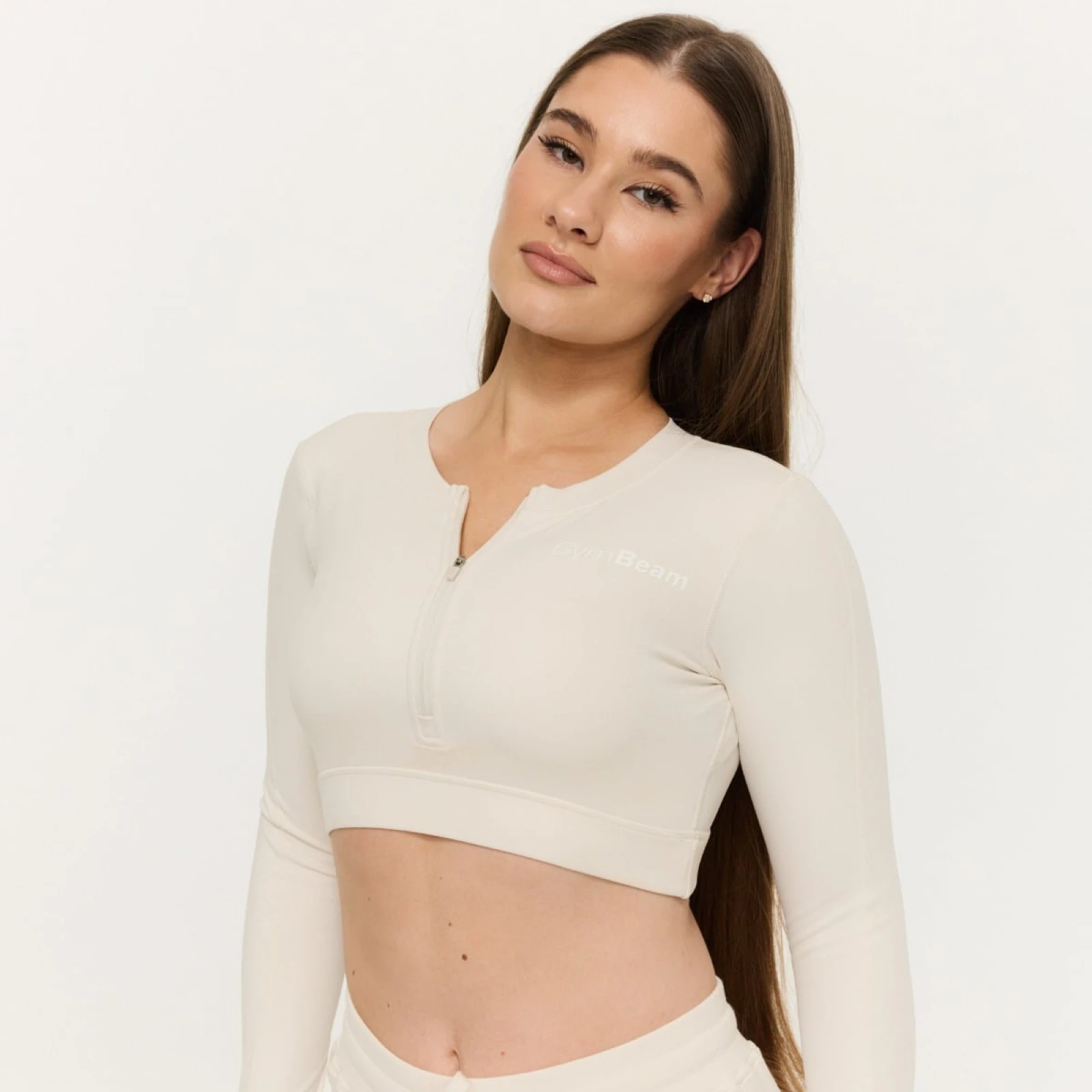 GymBeam Top sport pentru femei Prime Pearl · záber 1