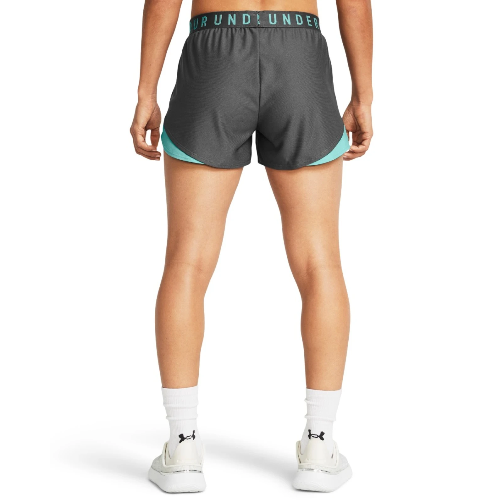 Under Armour Pantaloni scurți pentru femei Play Up Short 3.0 Grey · záber 7