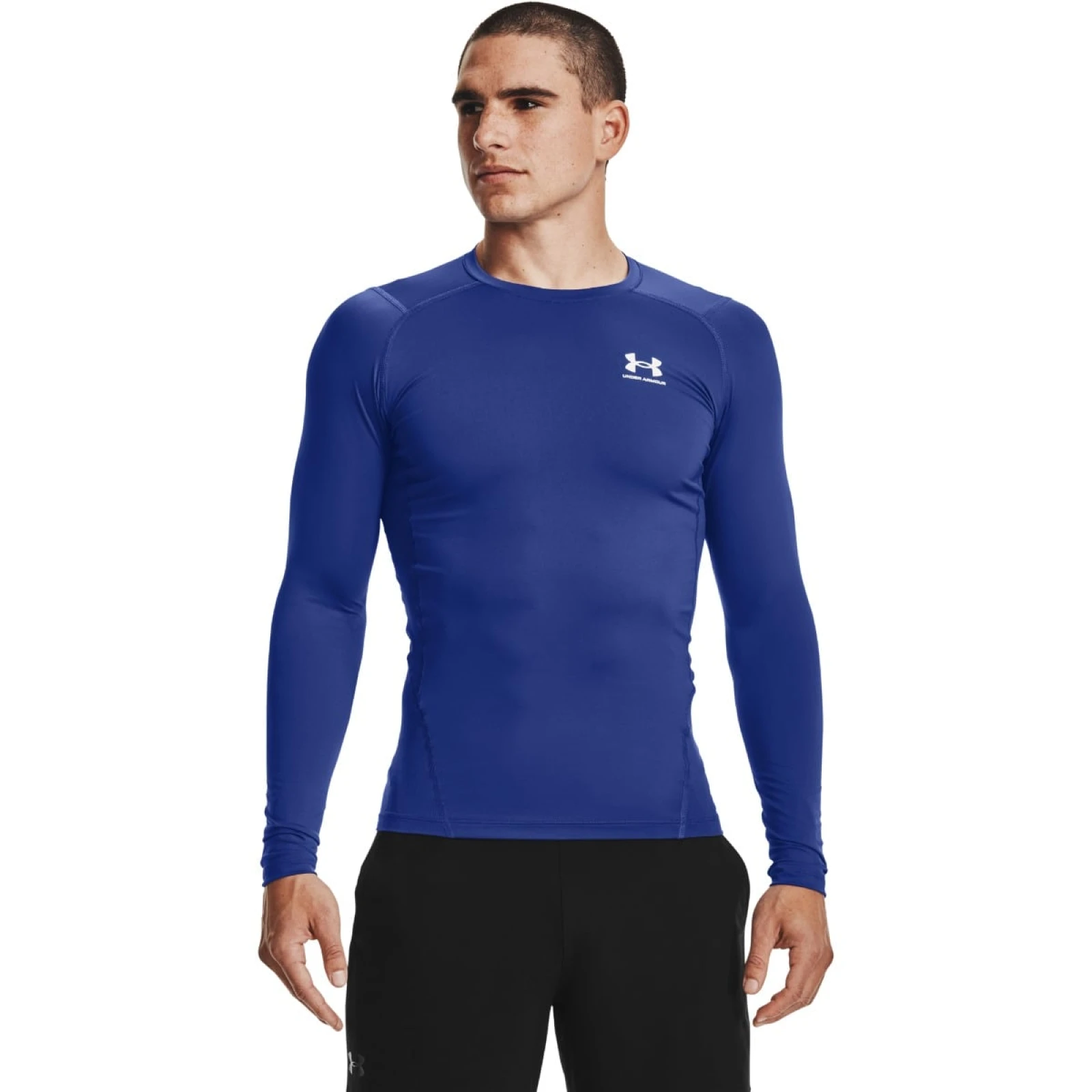 Under Armour Tricou HG Armour Comp LS Blue · záber 1
