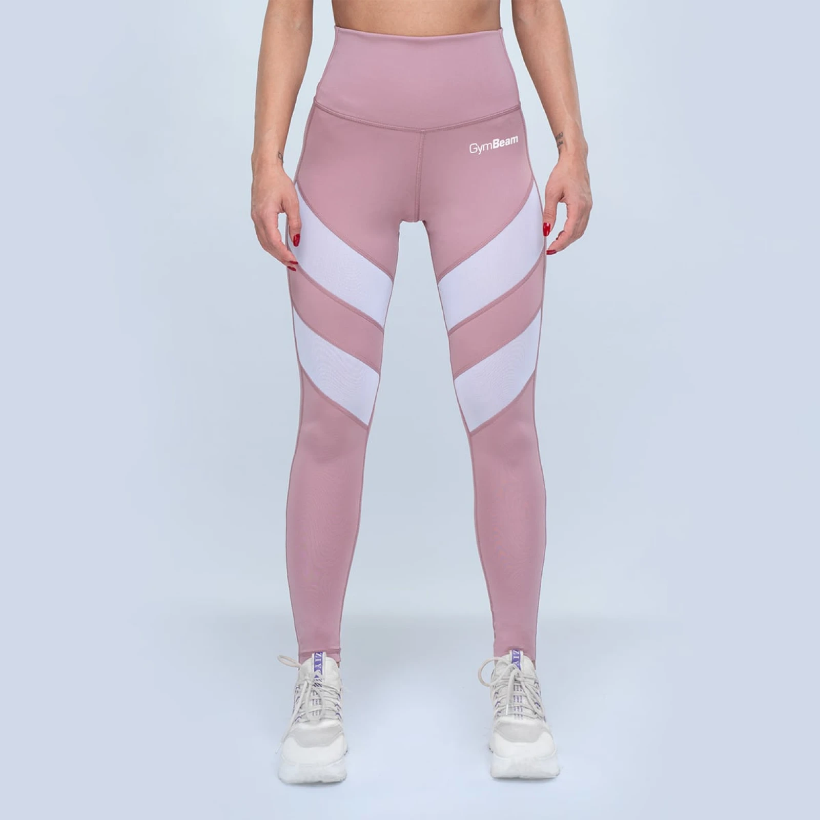 GymBeam Colanți pentru femei Fave Dusty Rose · záber 1
