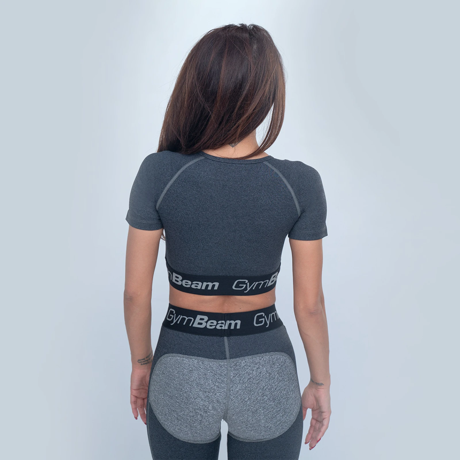 GymBeam Top Ultrafit Heather Grey · záber 3