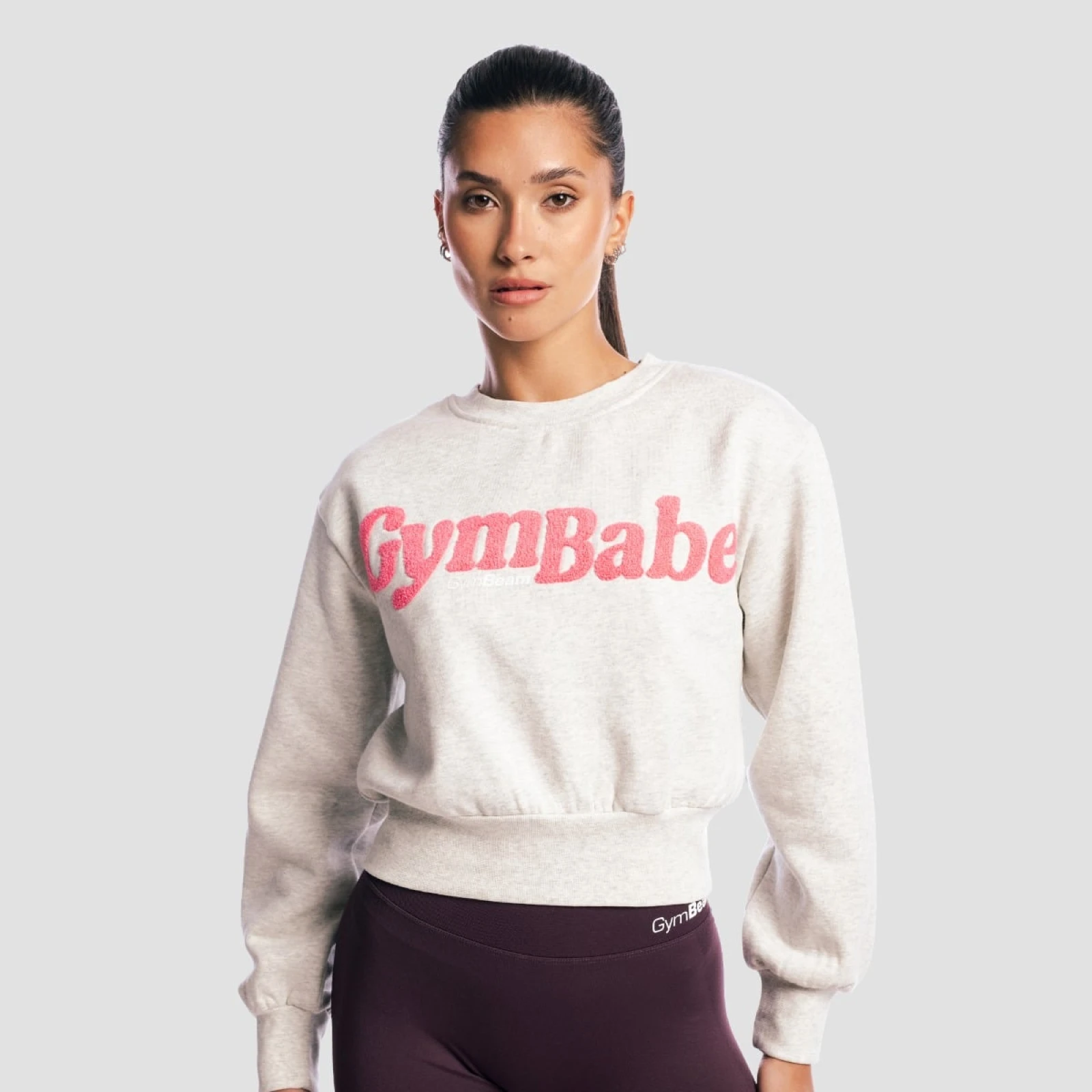 GymBeam Hanorac pentru femei GymBabe Cloud · záber 2