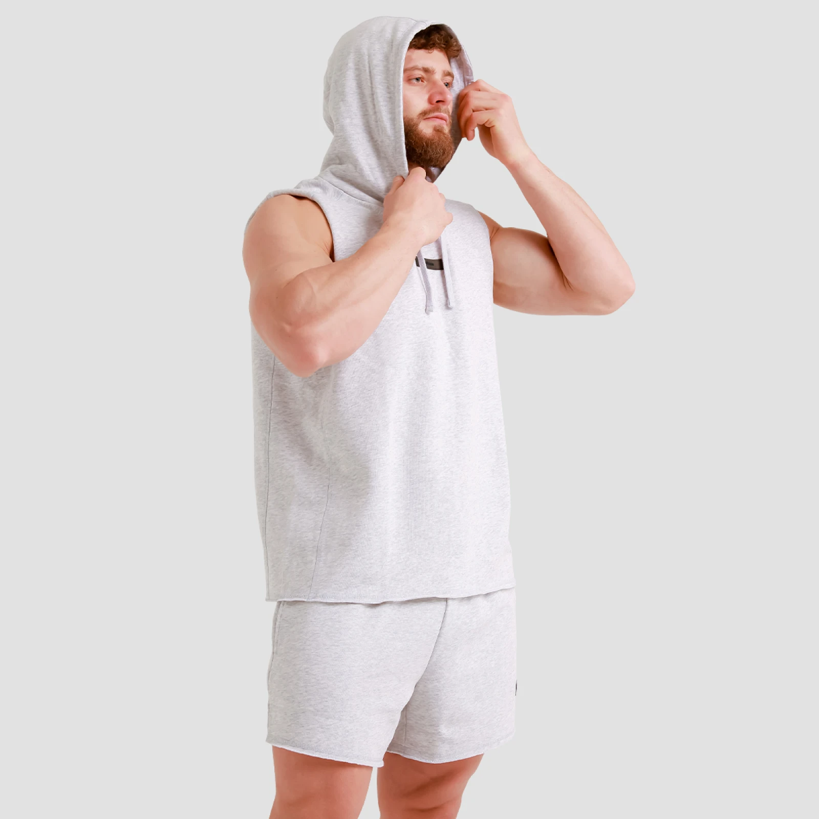 GymBeam Men‘s Unity Vest Grey · záber 4