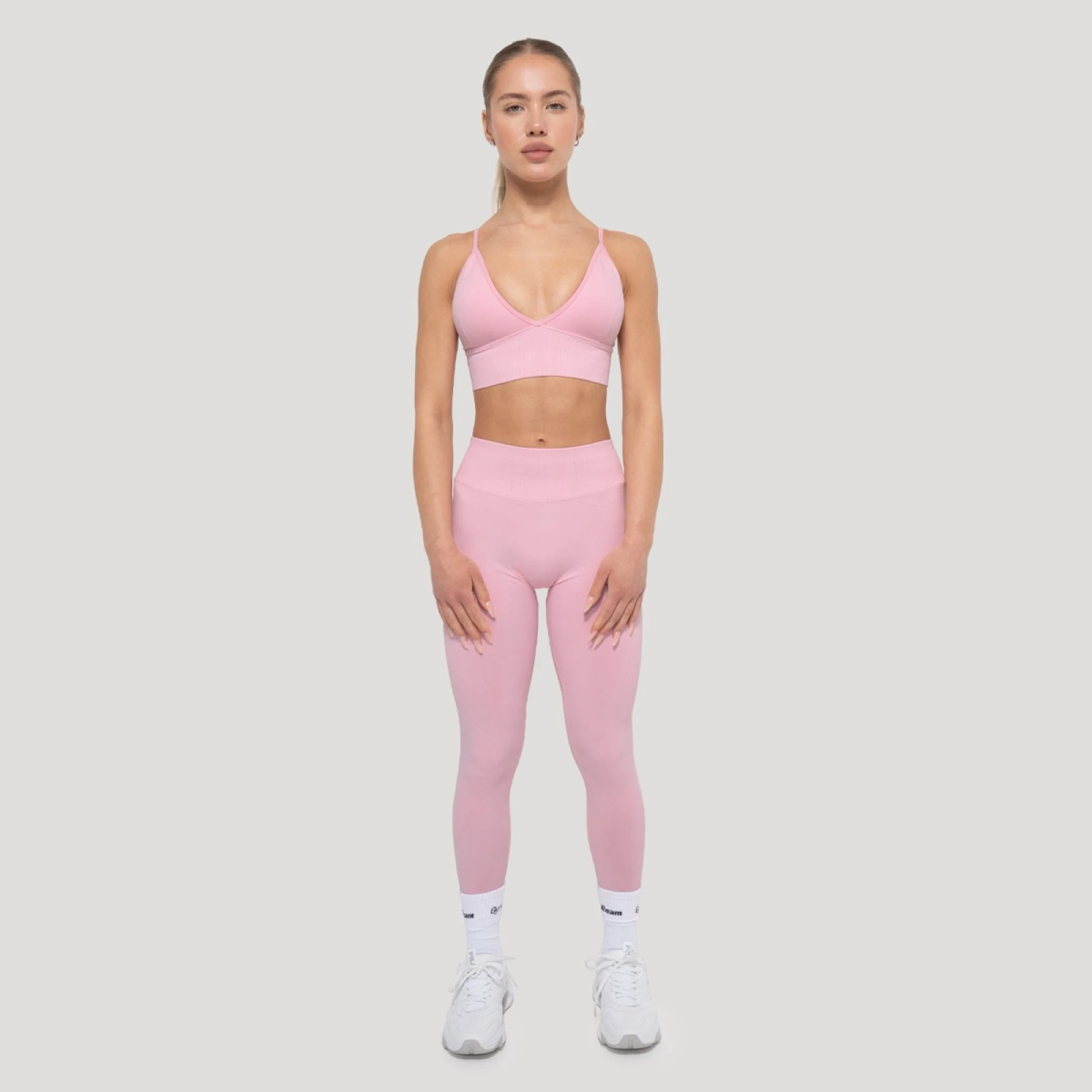 GymBeam Colanți pentru femei Luma Baby Pink · záber 5