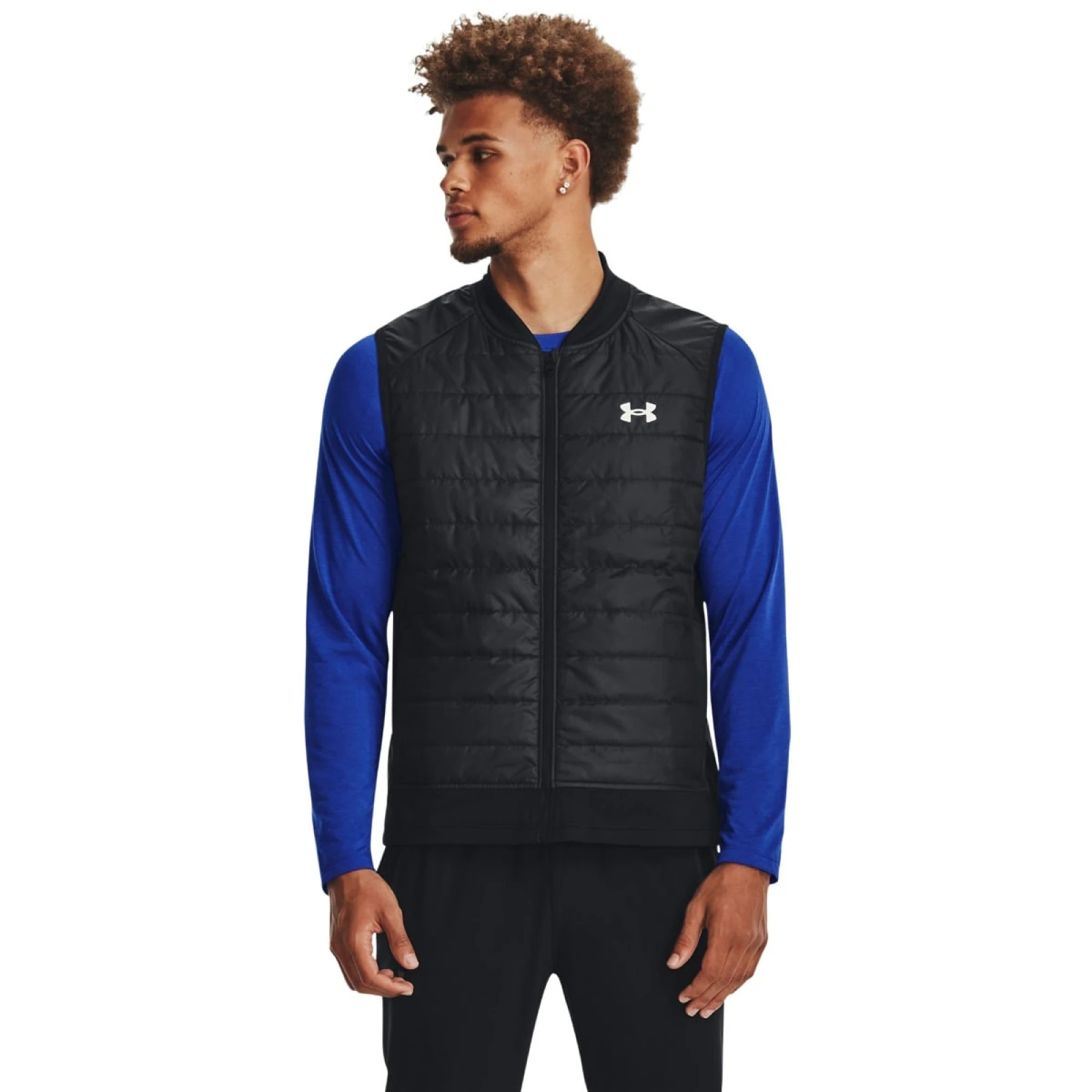 Under Armour Vestă pentru bărbați Launch Insulated Vest Black · záber 1
