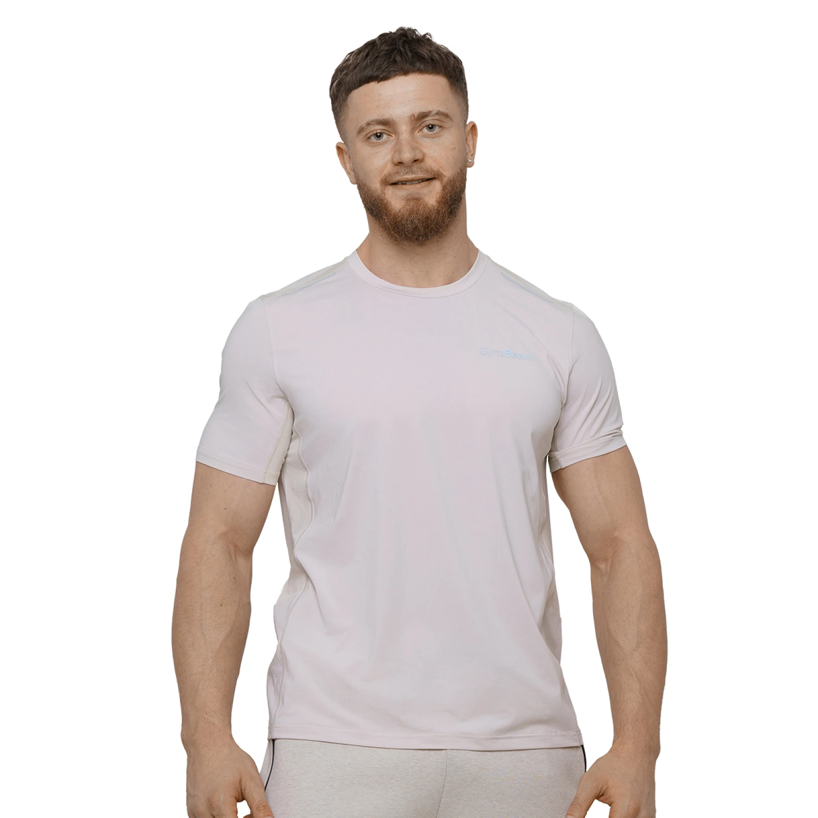 GymBeam Tricou sport pentru bărbați Agile Desert · záber 5
