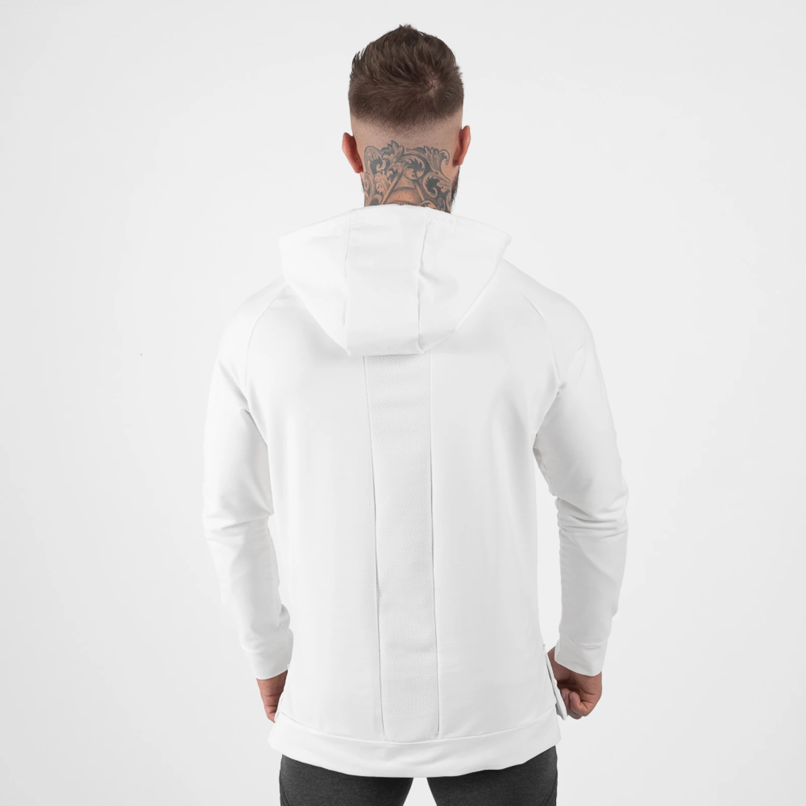 SQUATWOLF Hanorac Statement Hoodie White · záber 2
