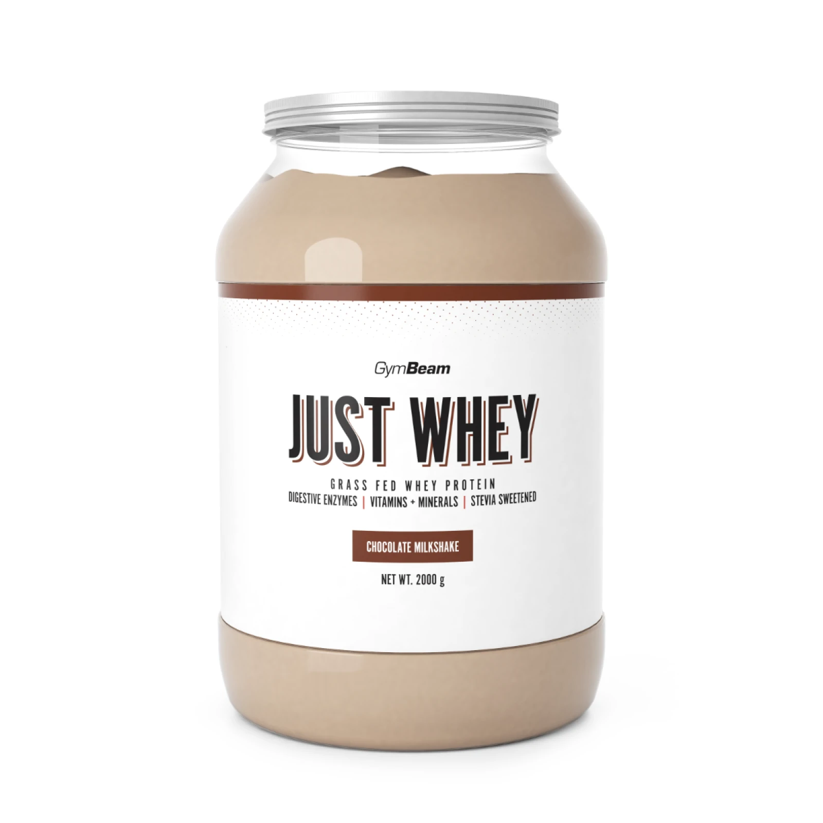 GymBeam Just Whey Grass-Fed Protein - Aromă: Milkshake de ciocolată | Vek: Adulți | Greutate: 1 g · záber 10