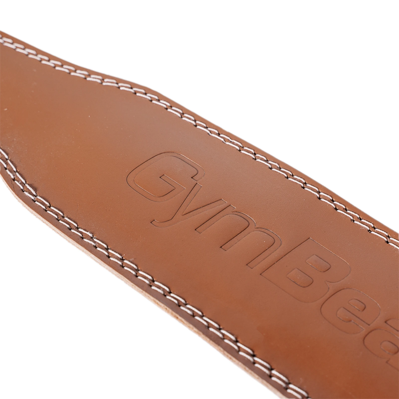 GymBeam Centură fitness din piele Brown · záber 4