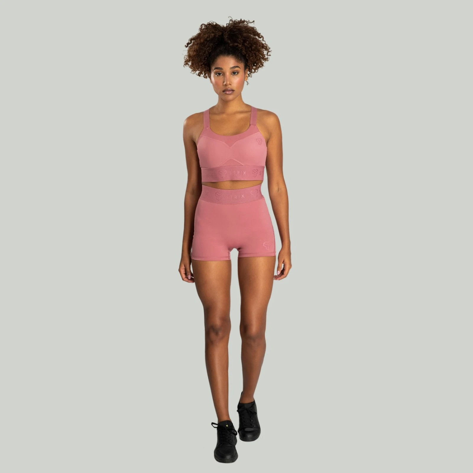 STRIX Pantaloni scurți pentru femei Nebula indian red · záber 5