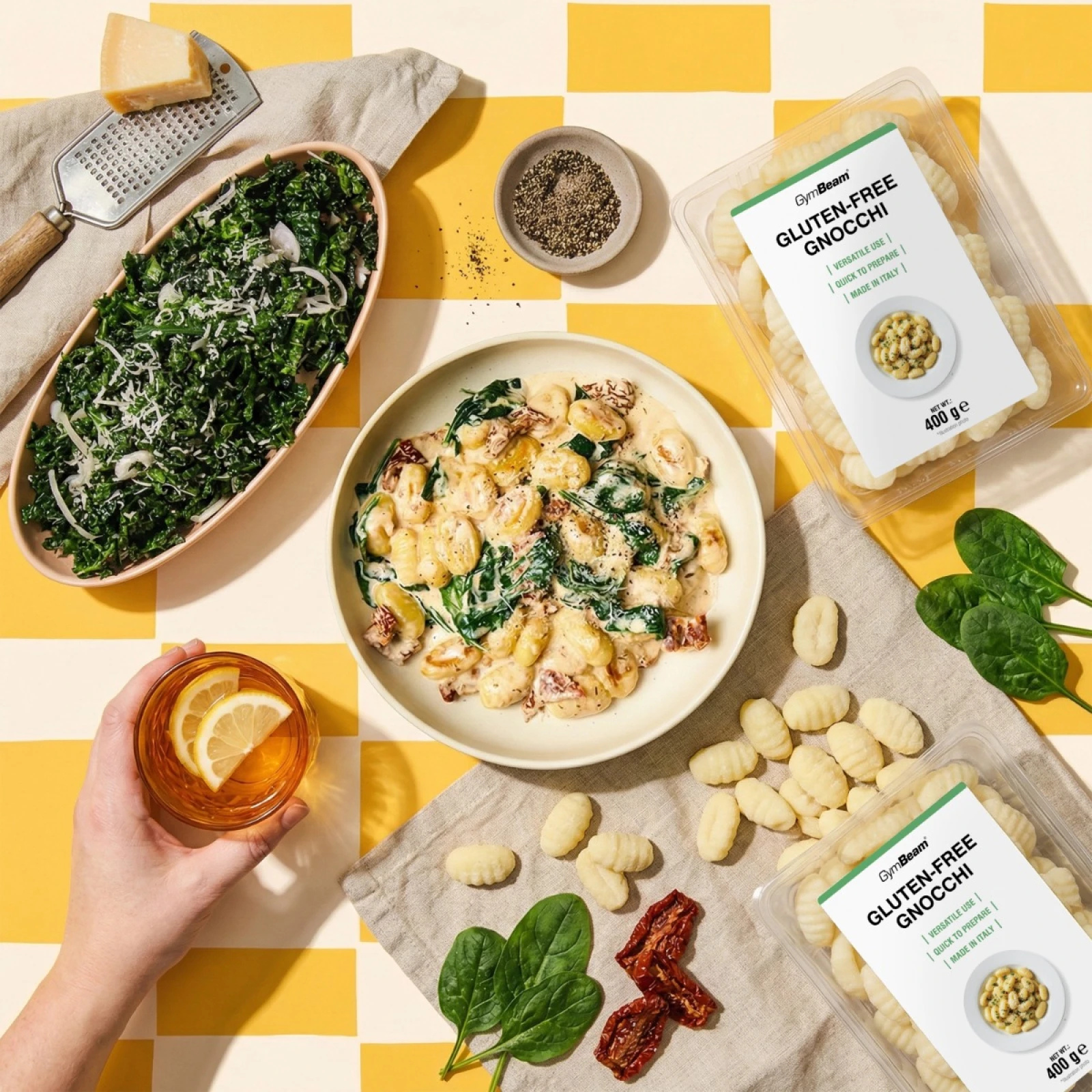 GymBeam Gnocchi fără gluten · záber 2