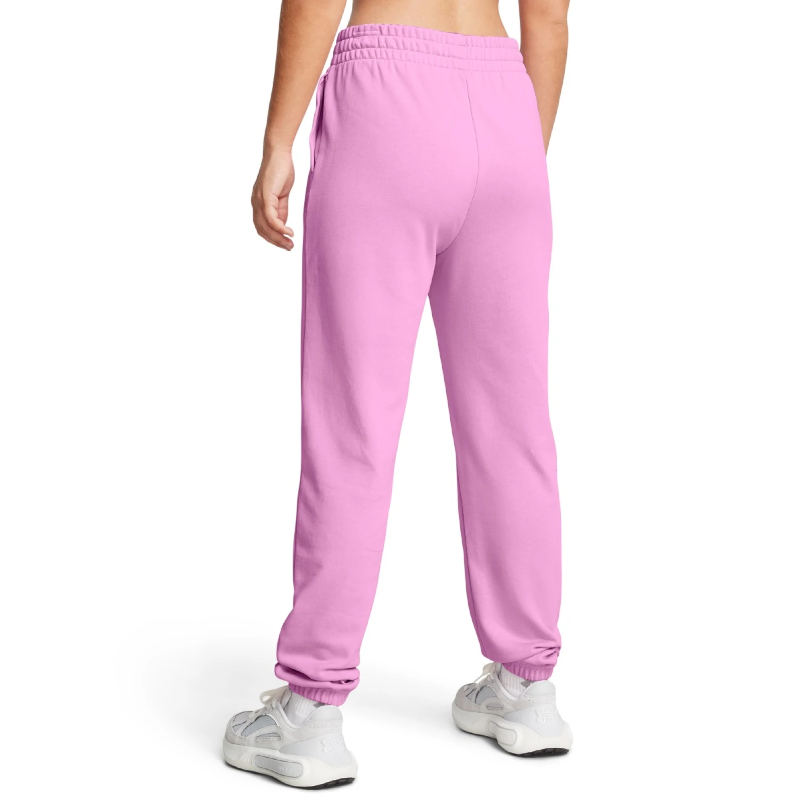 Under Armour Pantaloni pentru femei UA Rival Terry Jogger Pink · záber 2