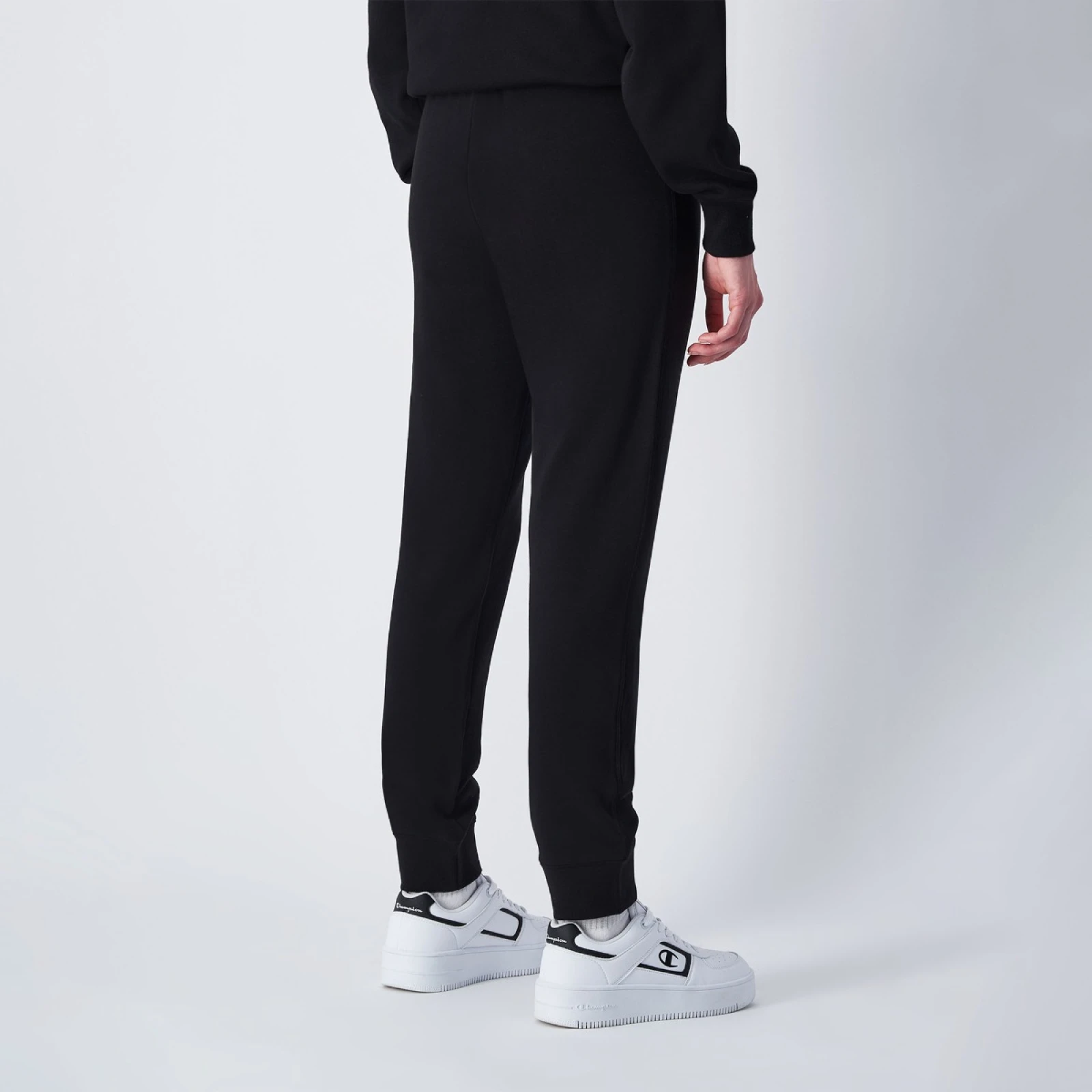 Champion Pantaloni sport pentru femei Slim Fit Black · záber 2