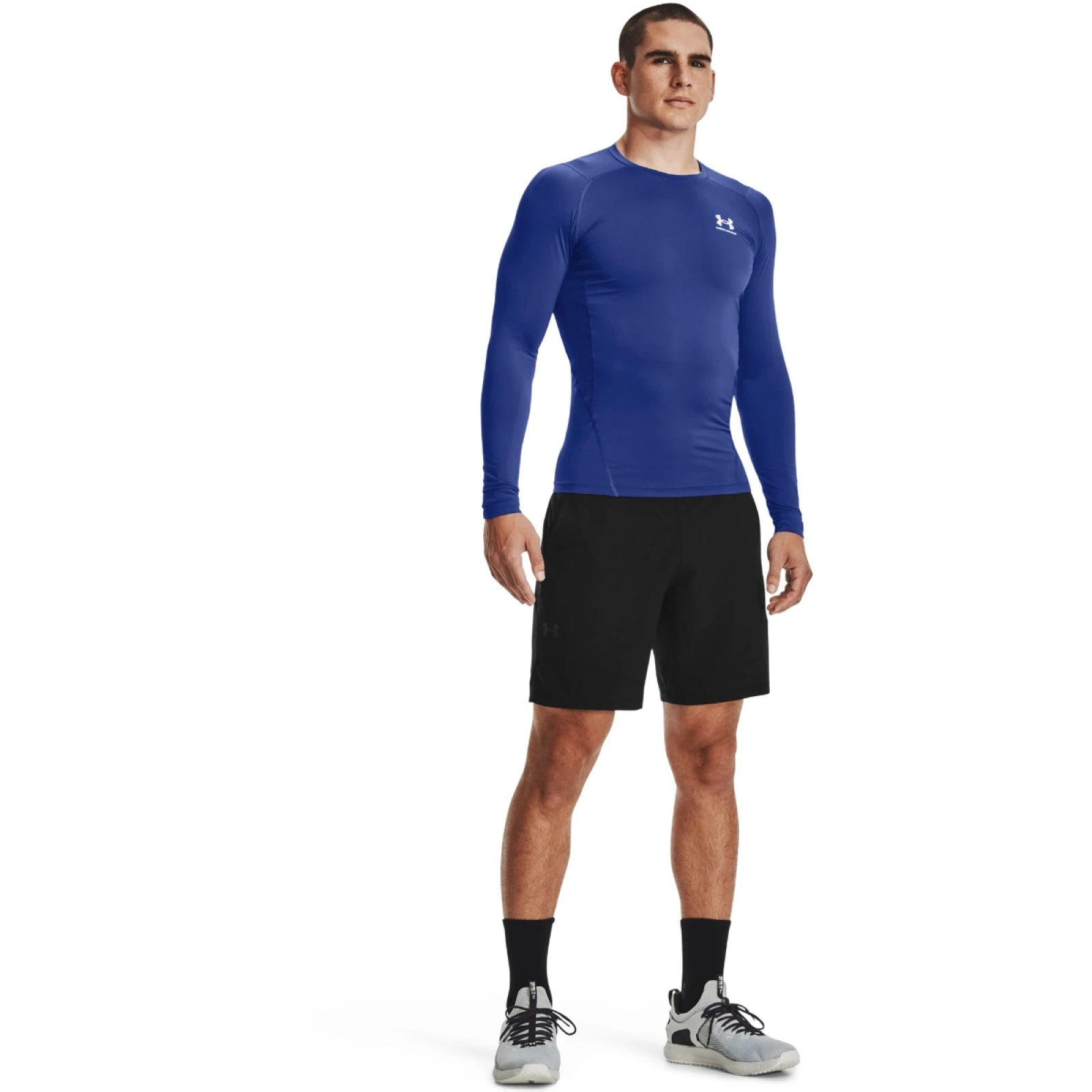 Under Armour Tricou HG Armour Comp LS Blue · záber 4