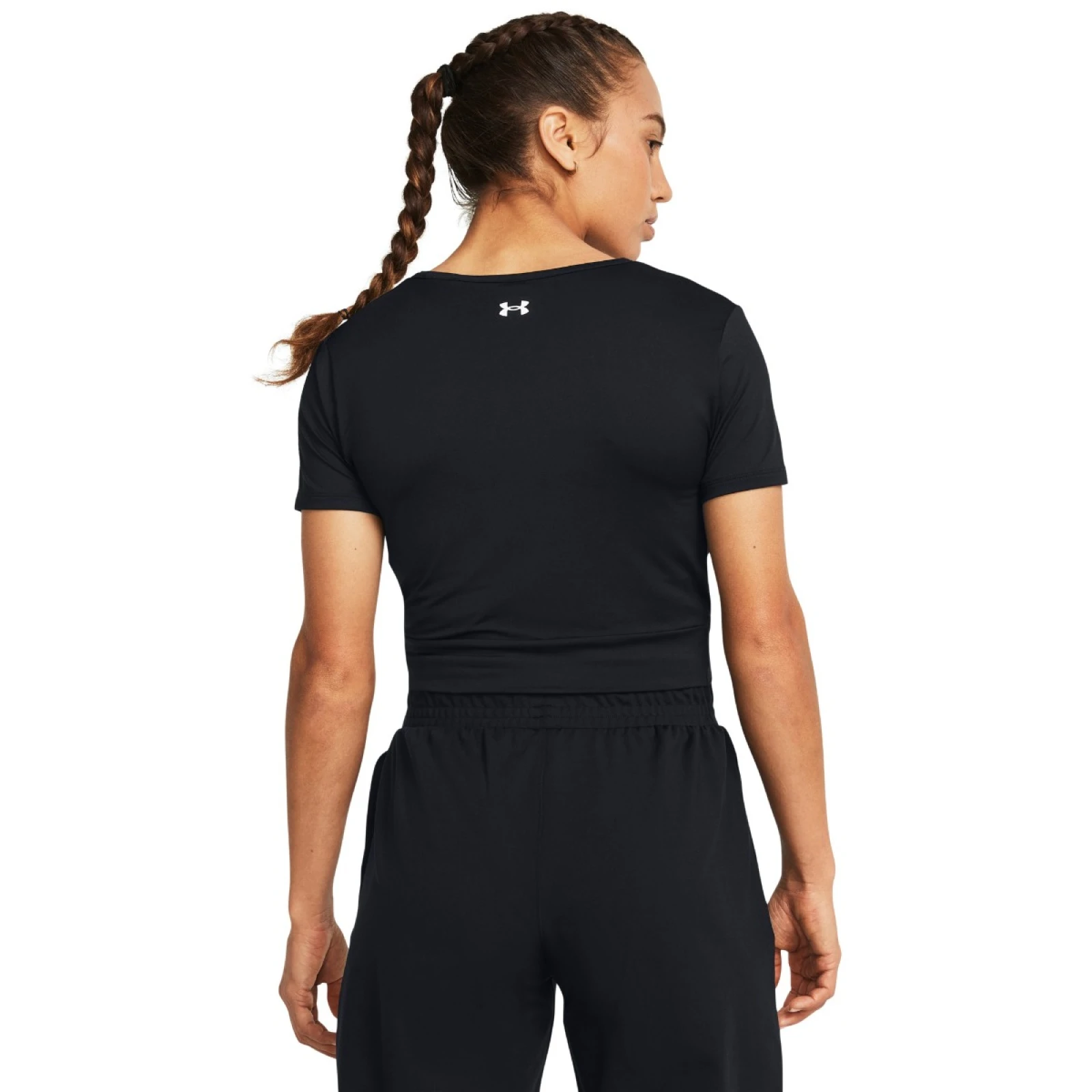 Under Armour Tricou pentru femei Motion Crossover Crop SS Black · záber 2