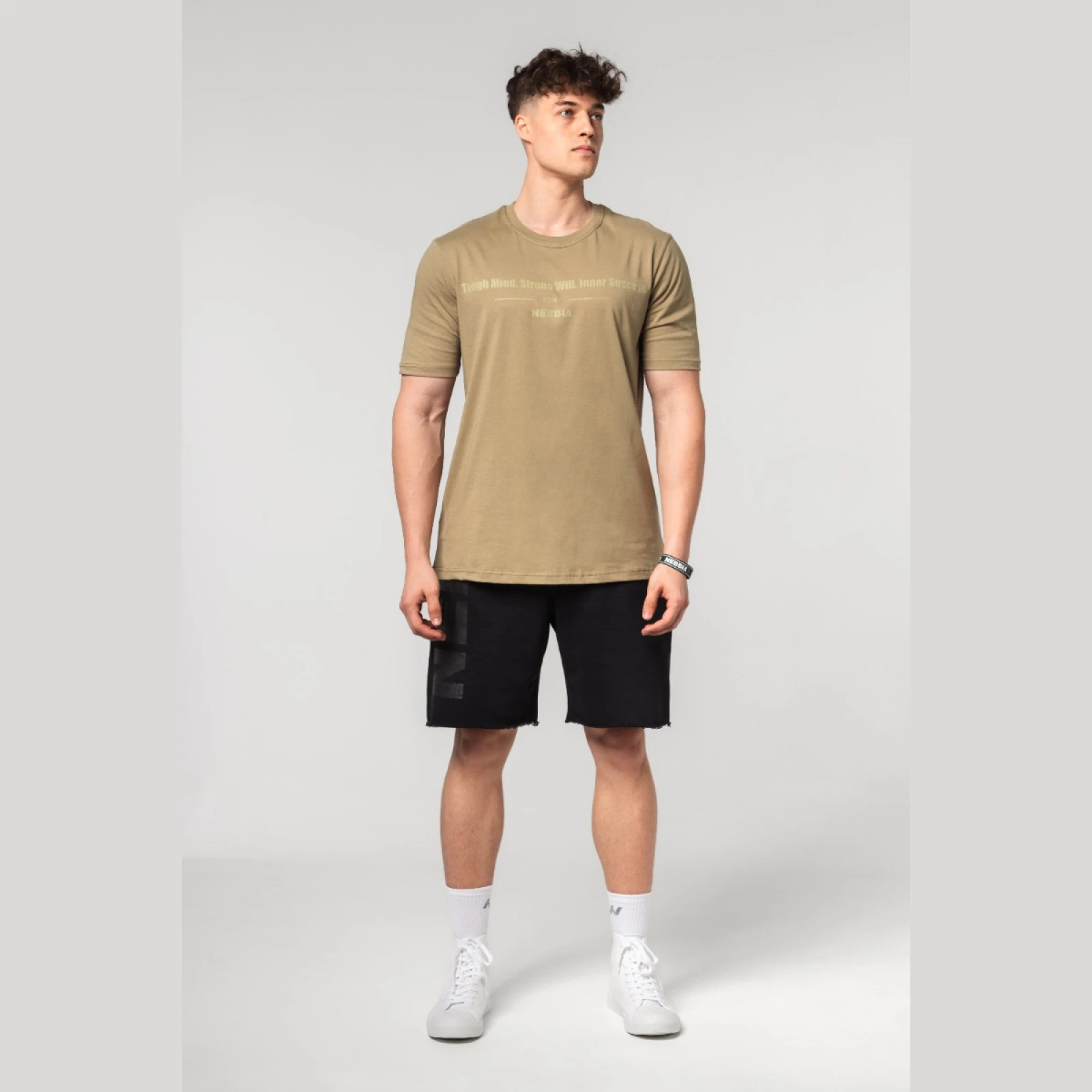 NEBBIA Tricou FLEXIN Beige · záber 4