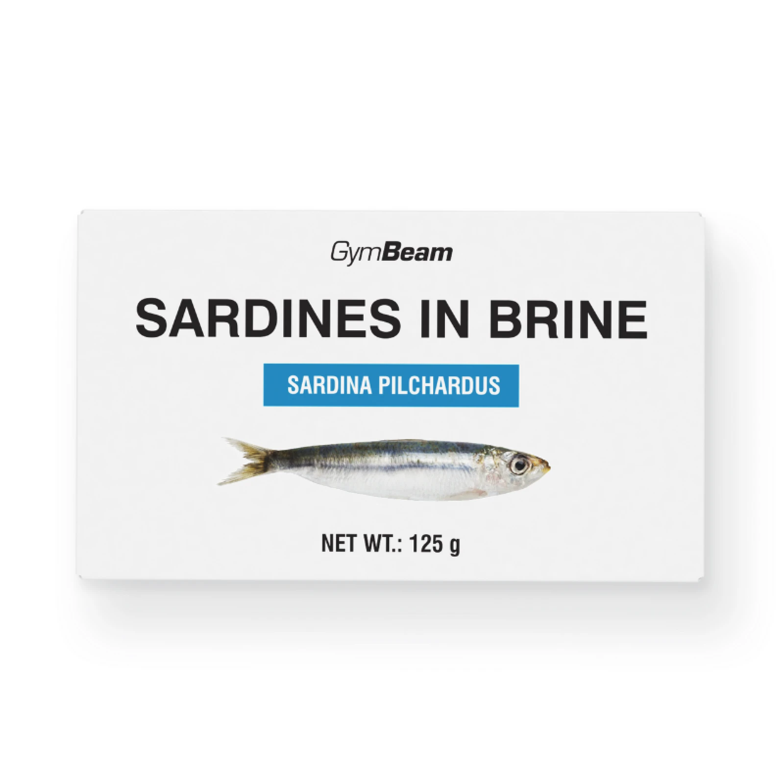 GymBeam Sardine în suc propriu · záber 1