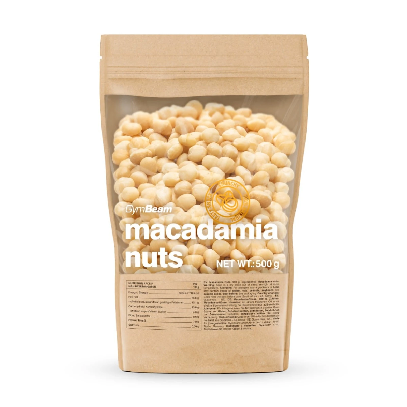 GymBeam Nuci Macadamia · záber 1