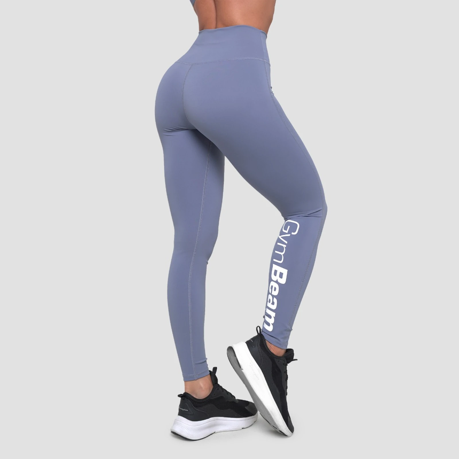 GymBeam Colanți pentru femei Essence Denim Blue · záber 3