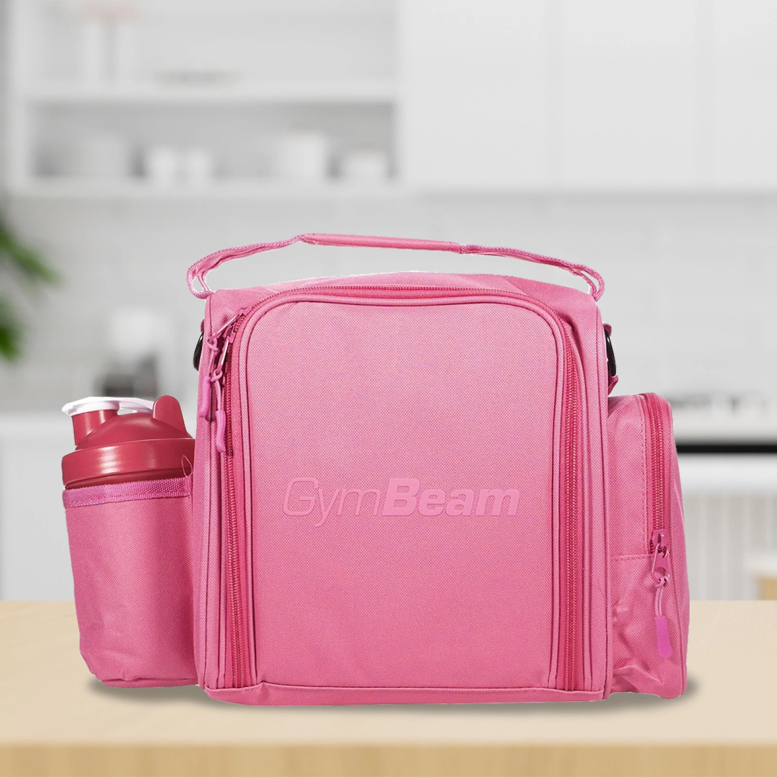 GymBeam Geantă pentru alimente FIT Prep Navy Blue · záber 6