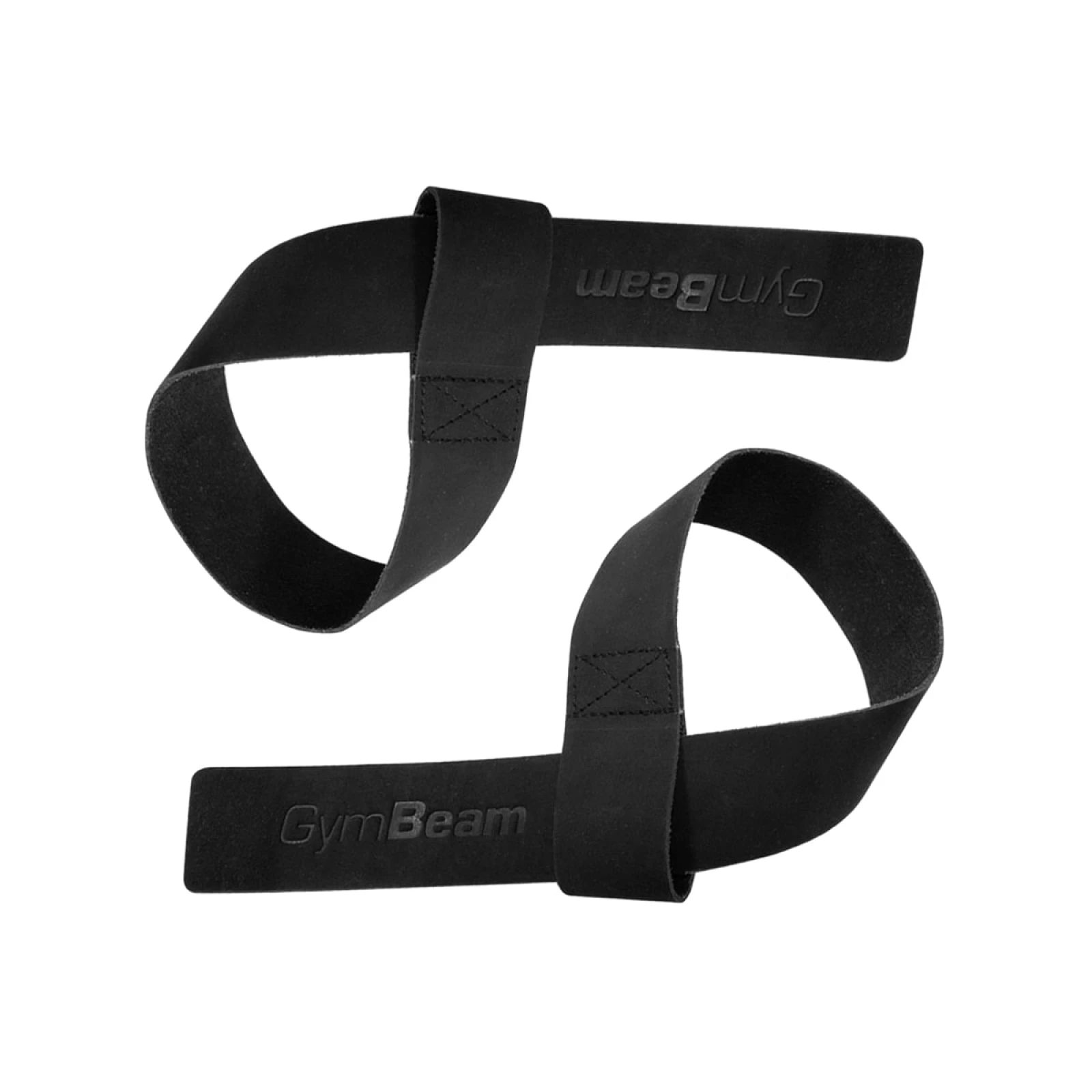 GymBeam Curele din piele Black · záber 1