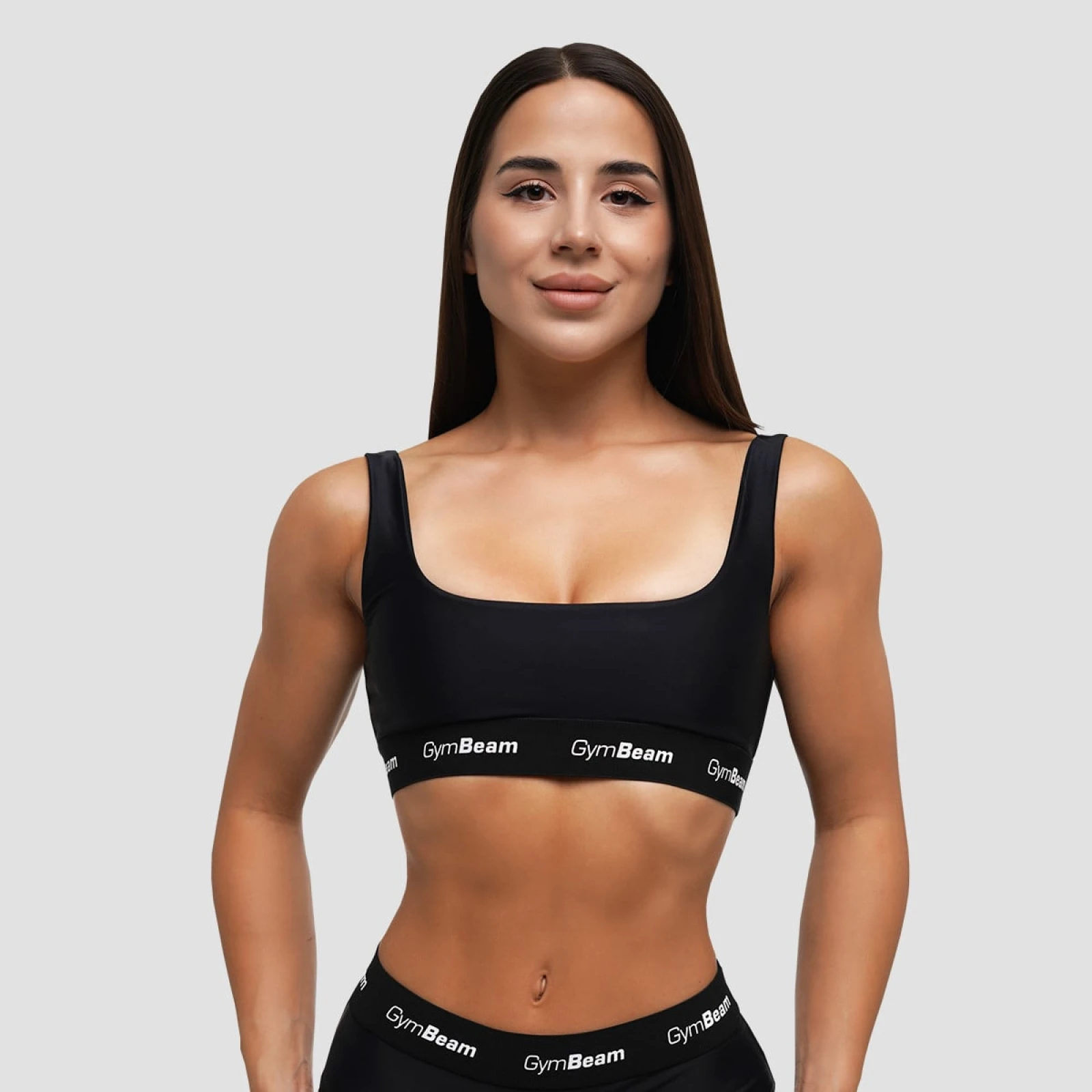 GymBeam Sutien de baie Sporty Black · záber 1
