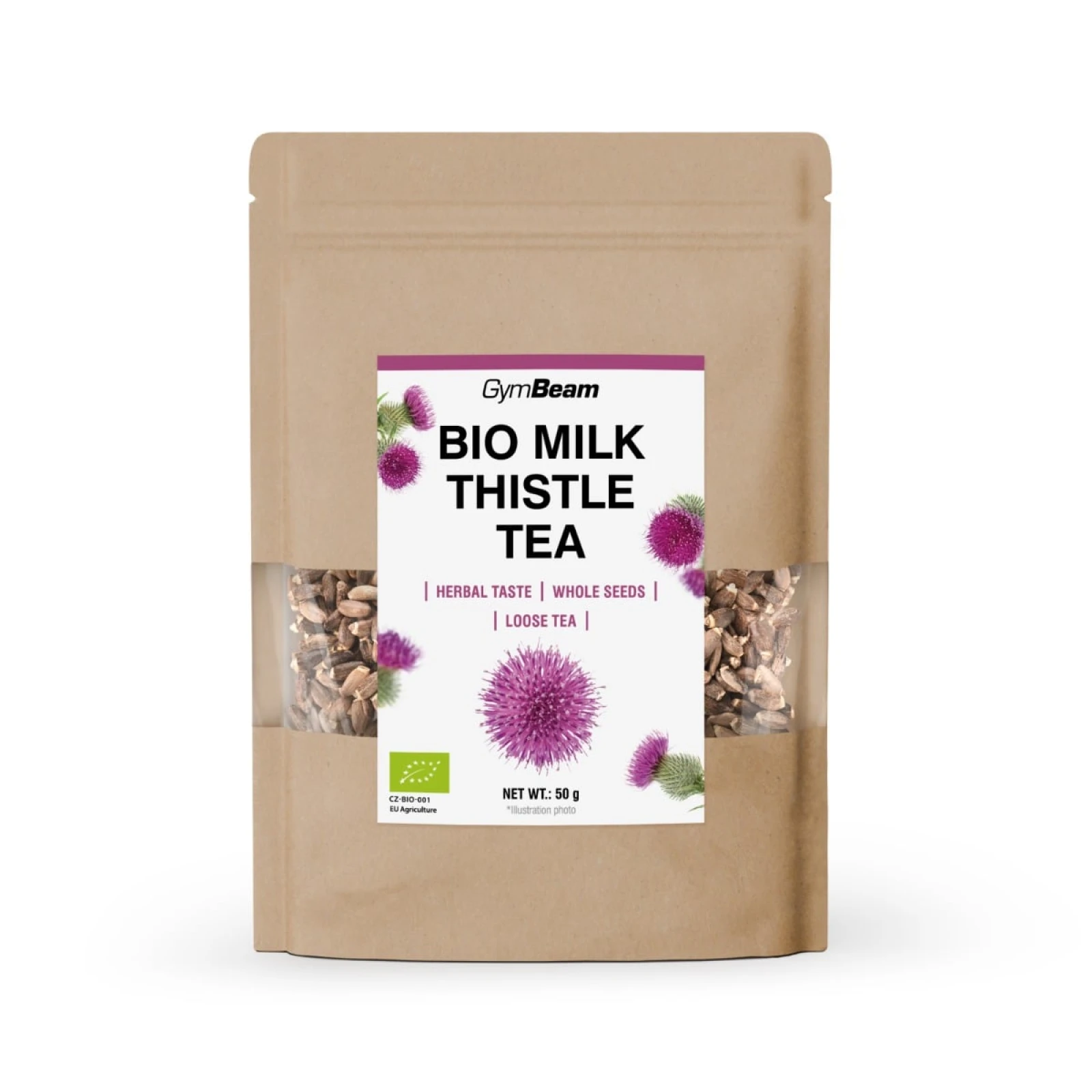 GymBeam BIO Milk thistle tea · záber 1