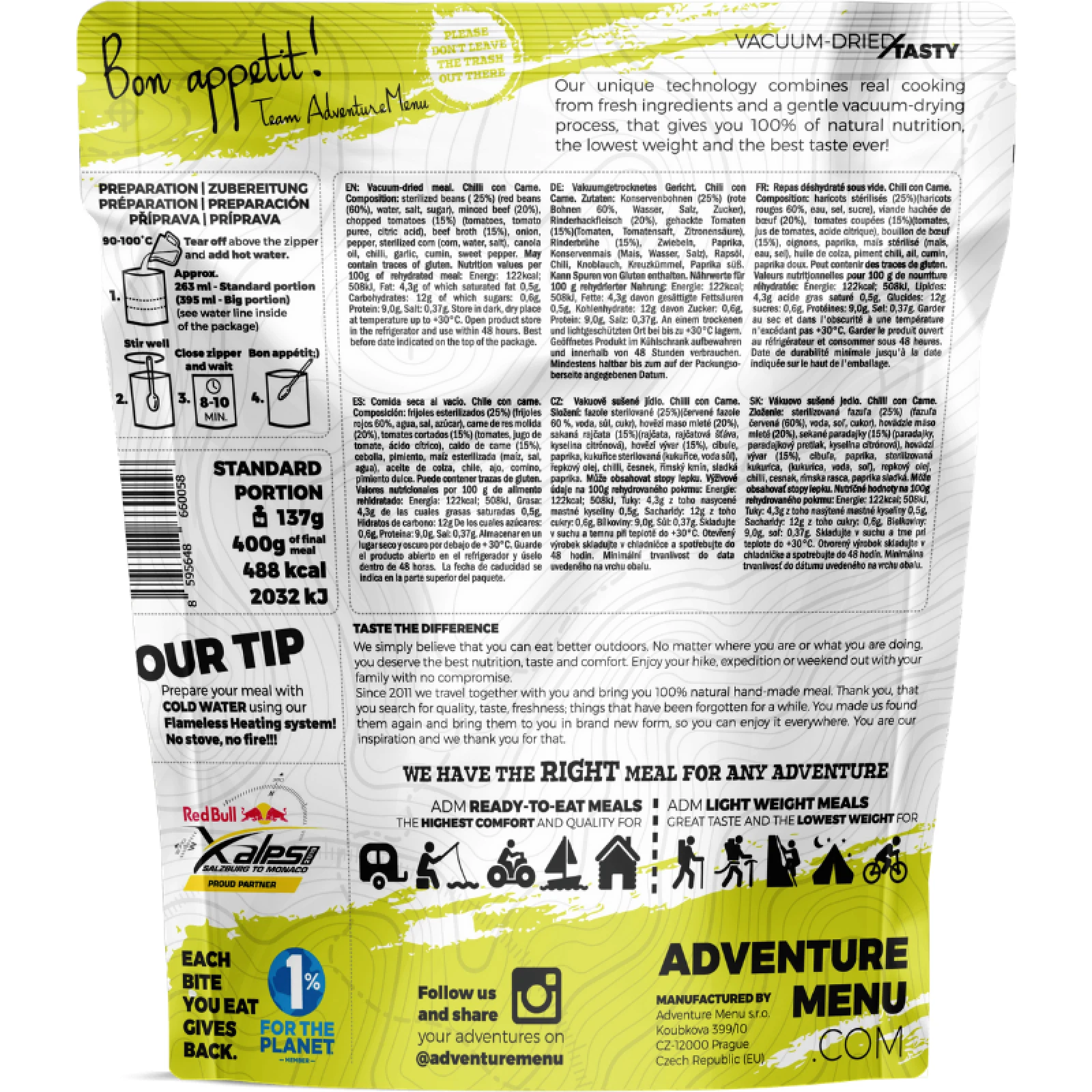 Adventure Menu Chilli con Carne · záber 2