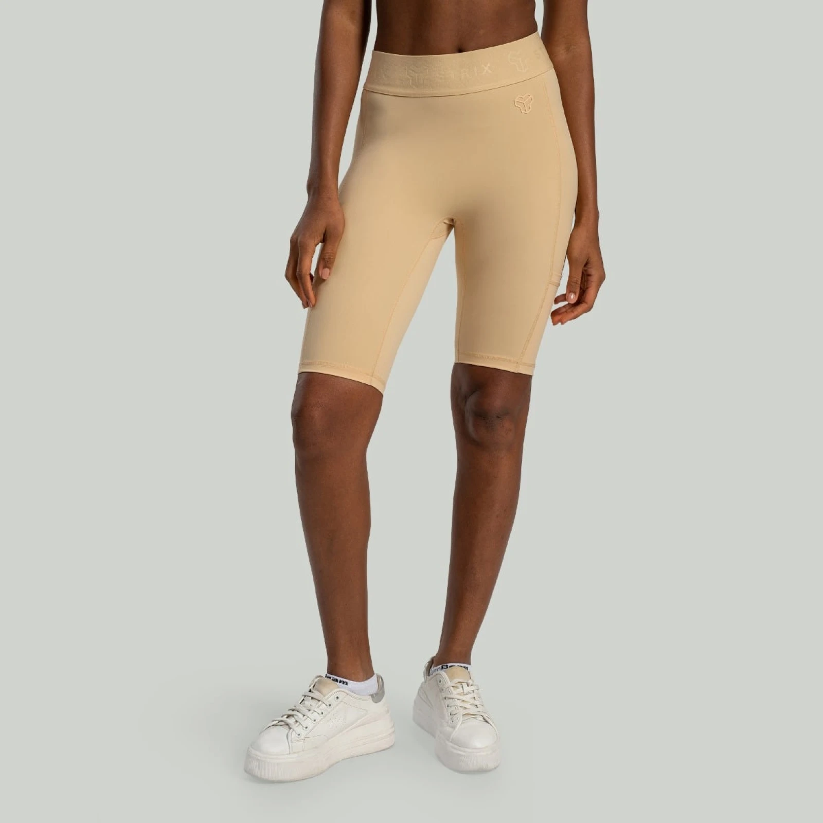 STRIX Pantaloni scurți pentru femei Biker Lunar Sandshell · záber 1