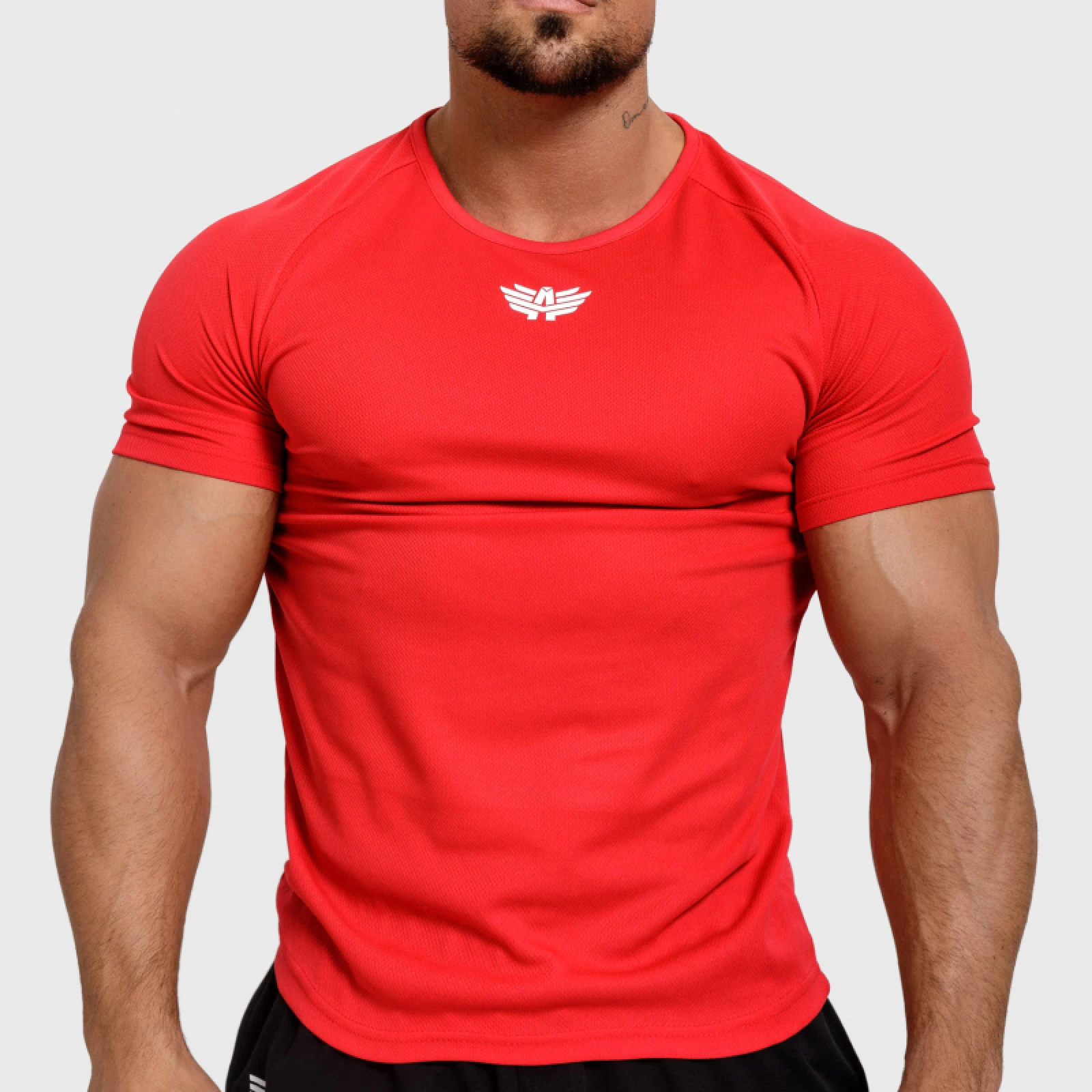 Tricou funcțional pentru bărbați Iron Aesthetics Performance, roșu · záber 1