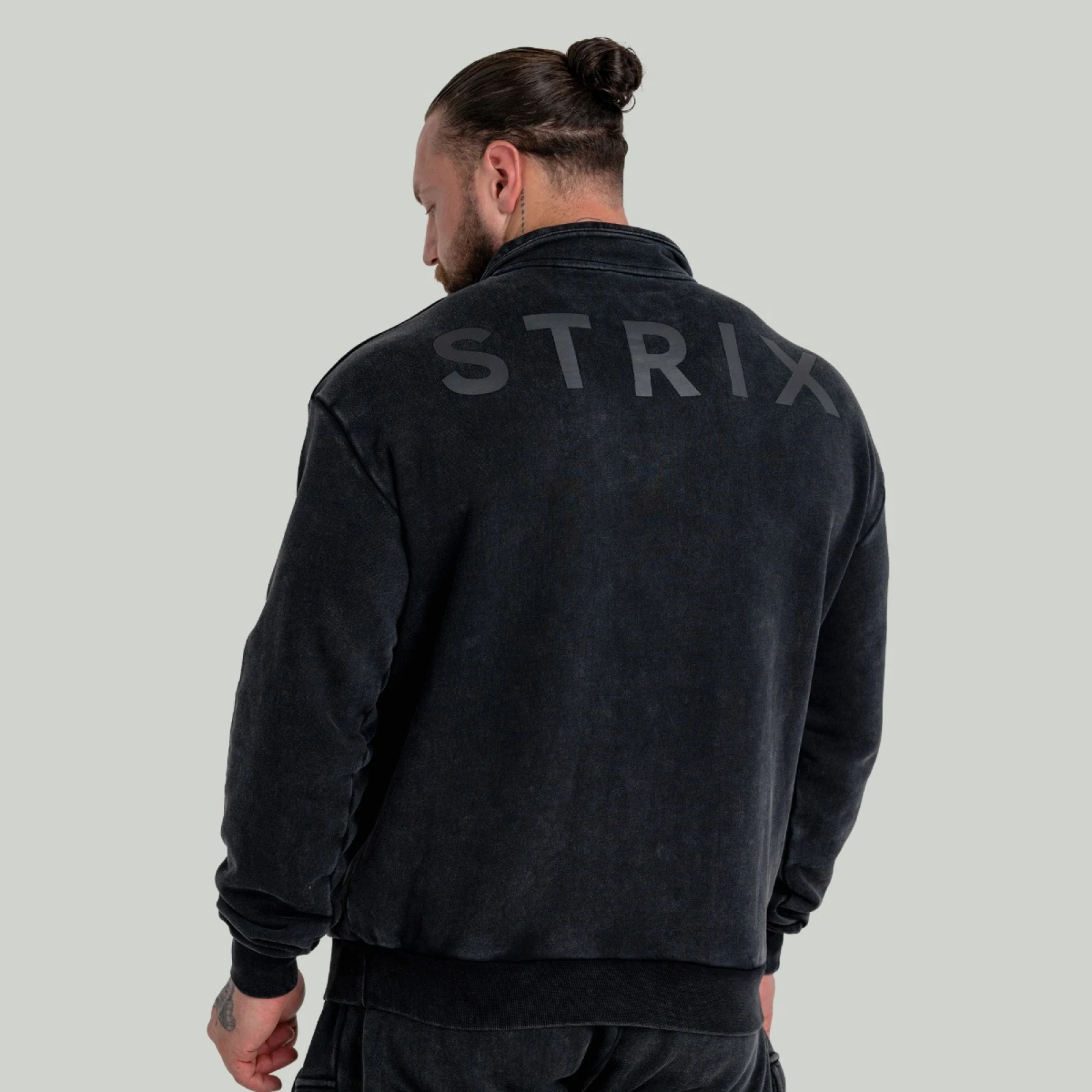STRIX Hanorac Washed Black · záber 3