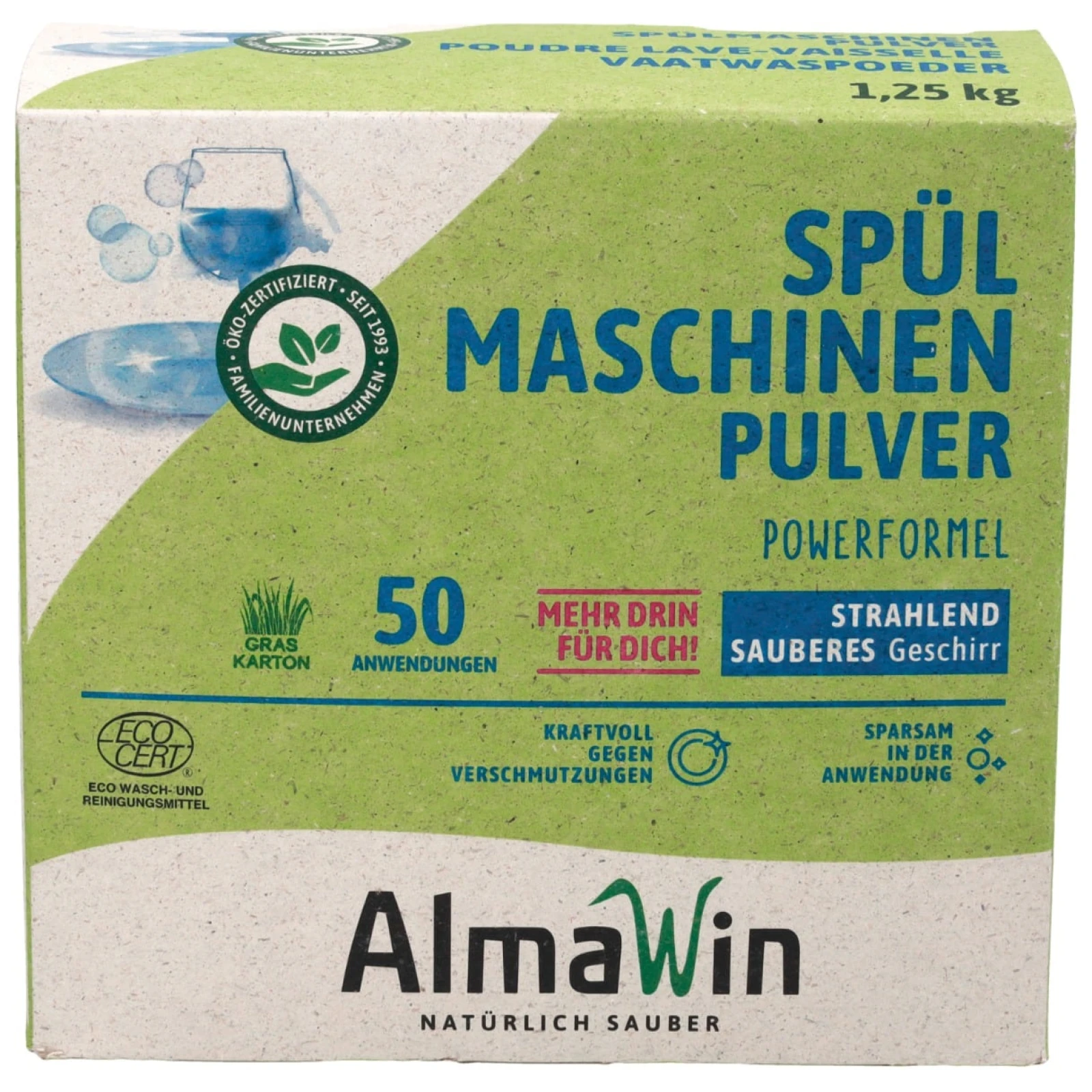 AlmaWin Dishwasher Powder - 1.25 kg · záber 1