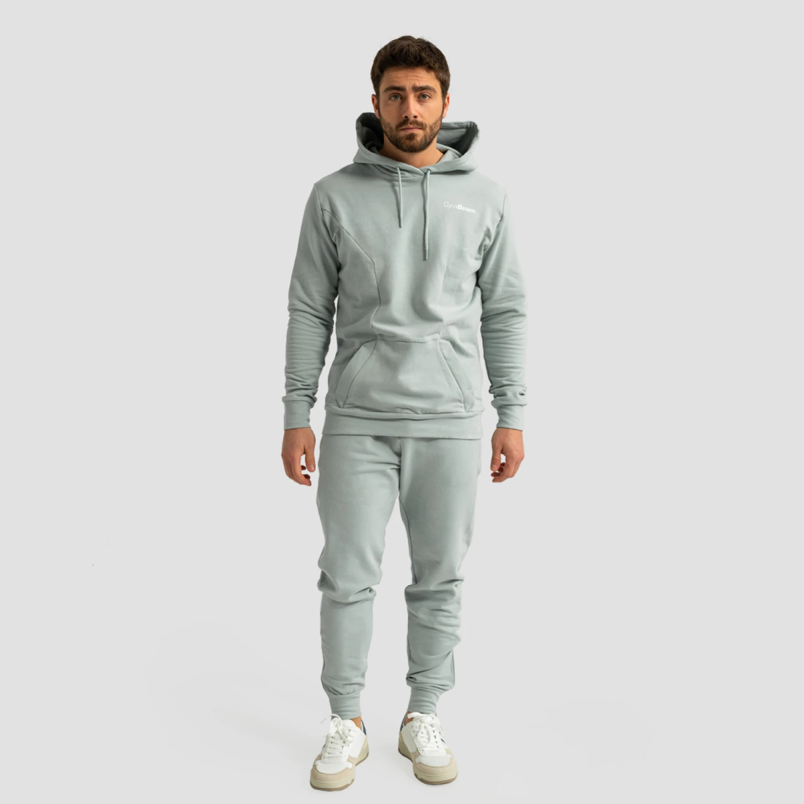 GymBeam Hanorac Limitless Hoodie Eucalypt · záber 5