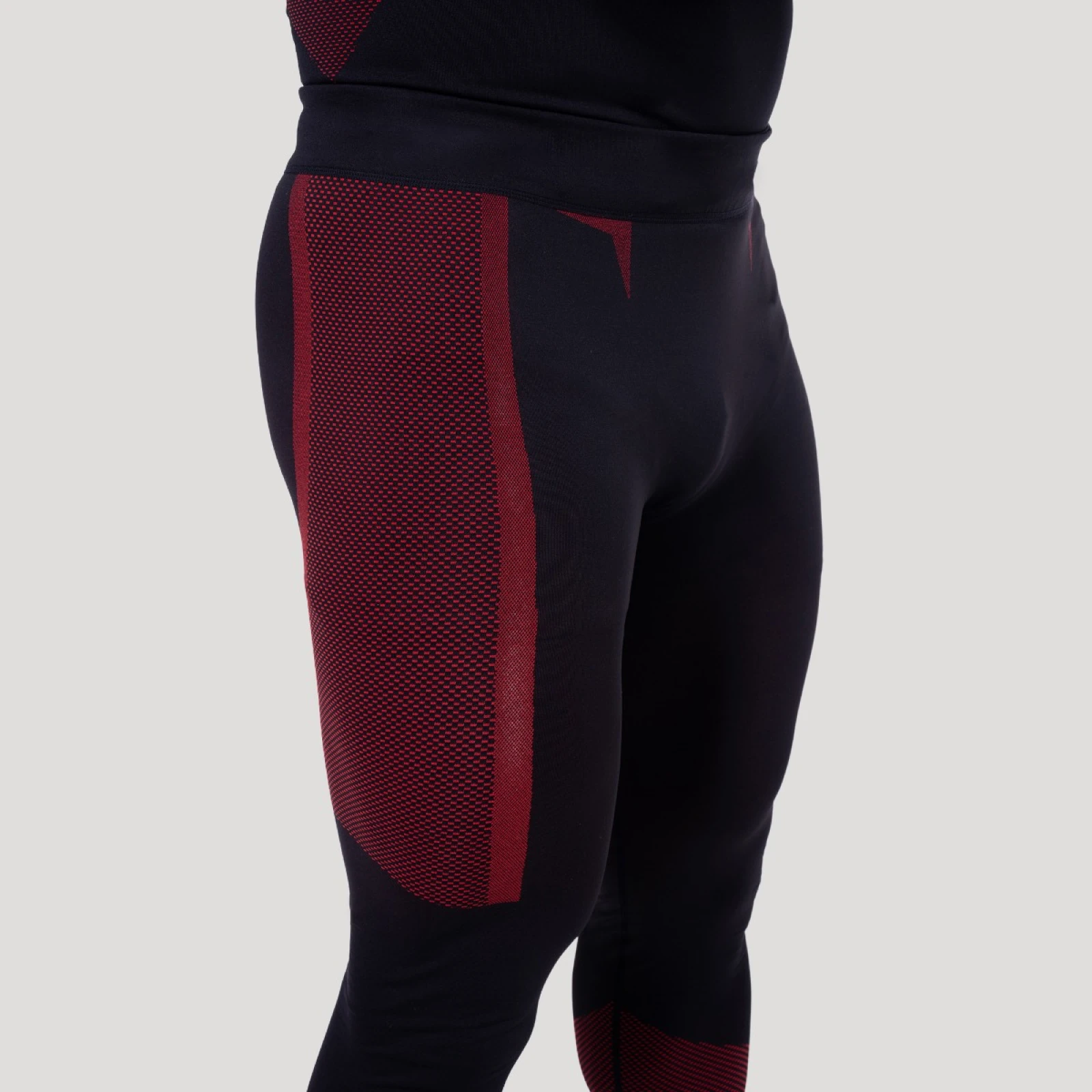 GymBeam Colanți fără cusături OG1 Black/Red · záber 5