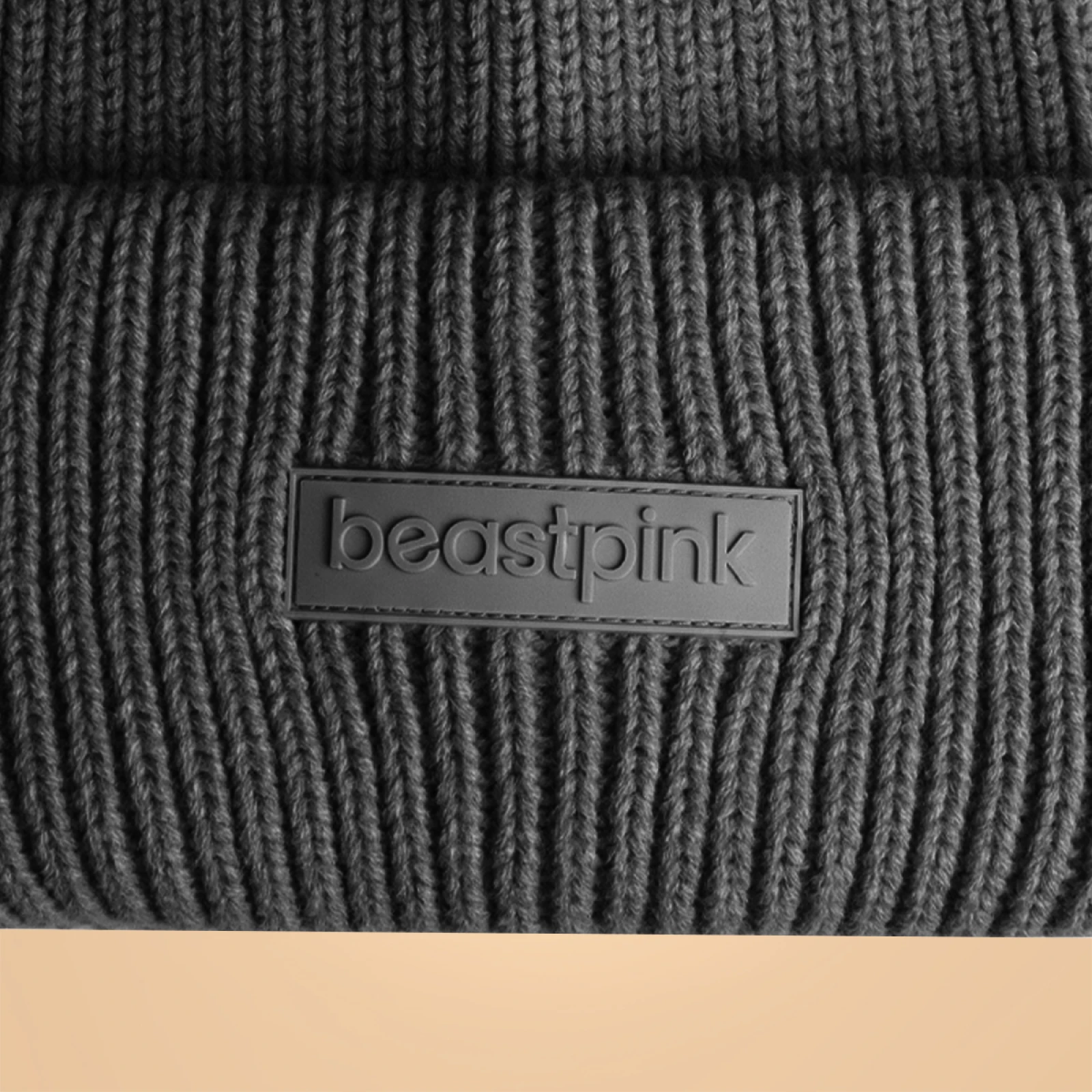 BeastPink Căciulă de iarnă Beanie Silver Black · záber 3