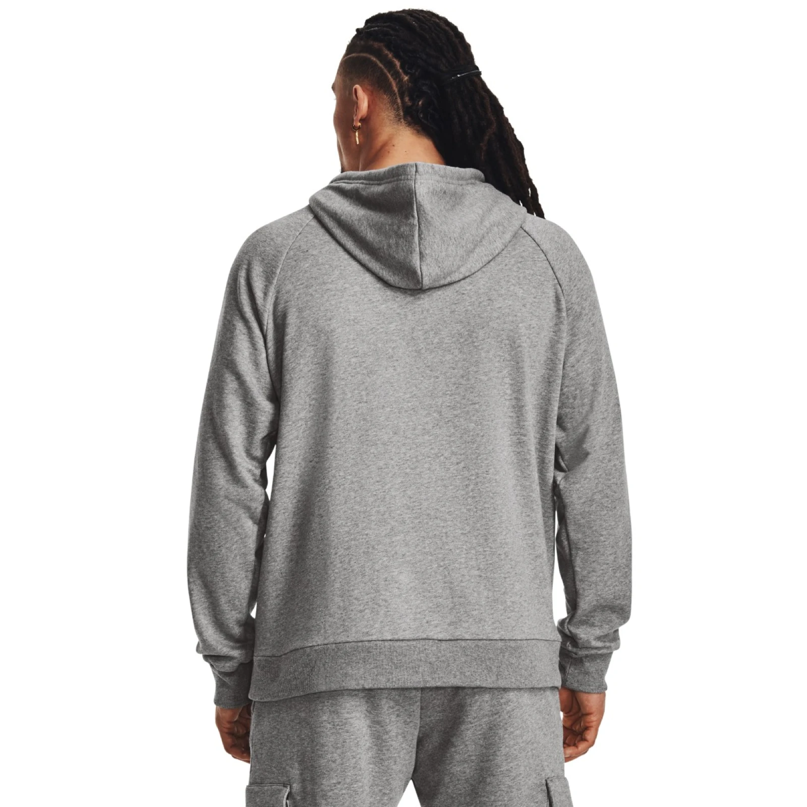 Under Armour Men‘s sweatshirt UA Rival Fleece Hoodie Grey · záber 2