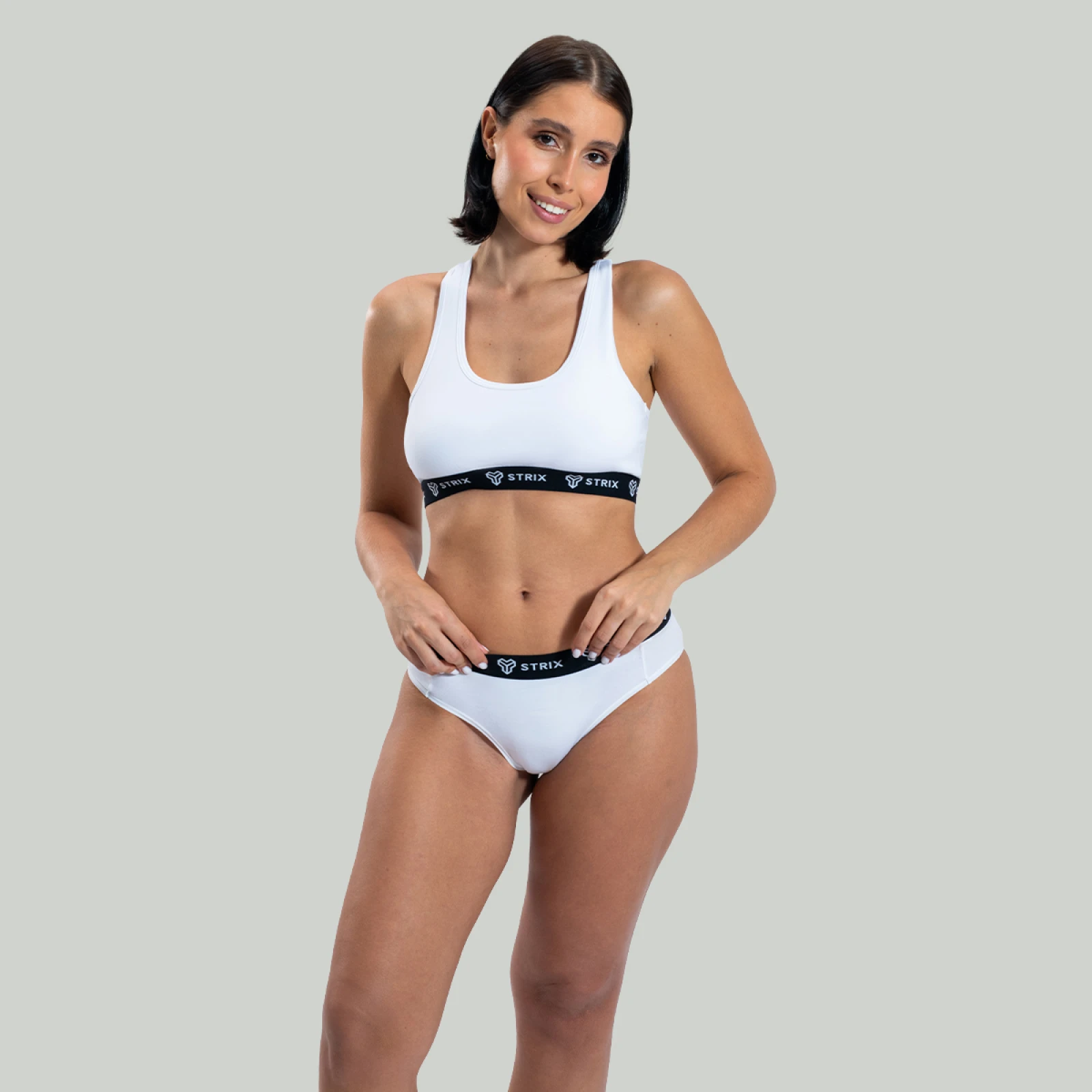 STRIX Sutien Essential Bralette White · záber 3