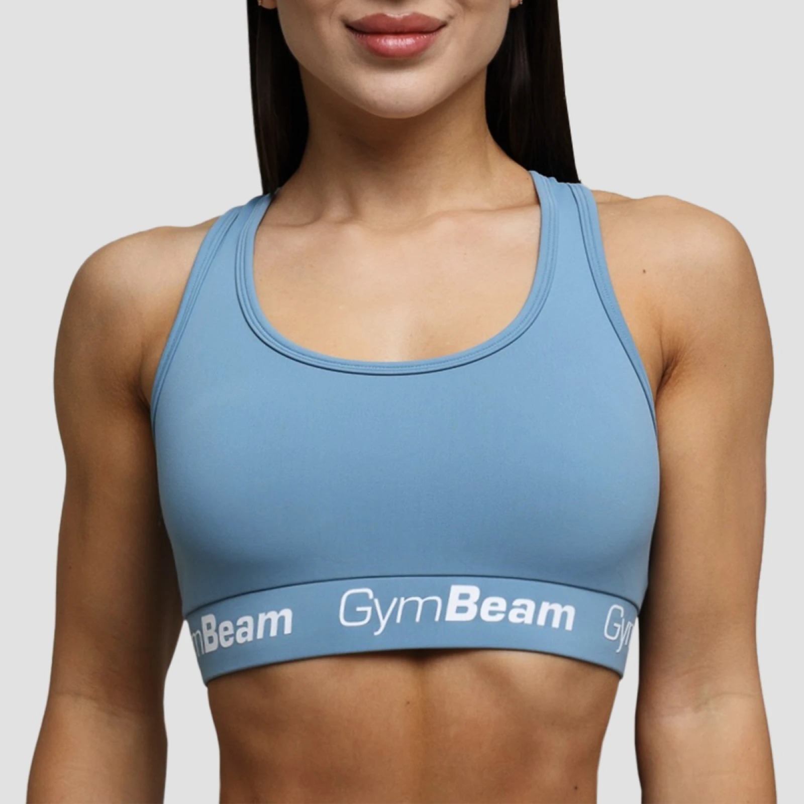 GymBeam Sutien sport Simple Steel Grey · záber 4