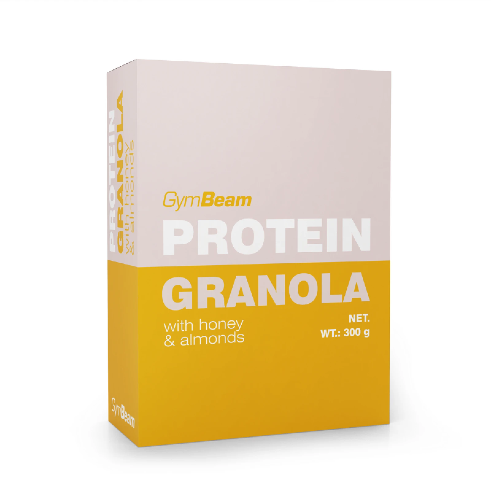 GymBeam Granola proteică cu miere și migdale · záber 1