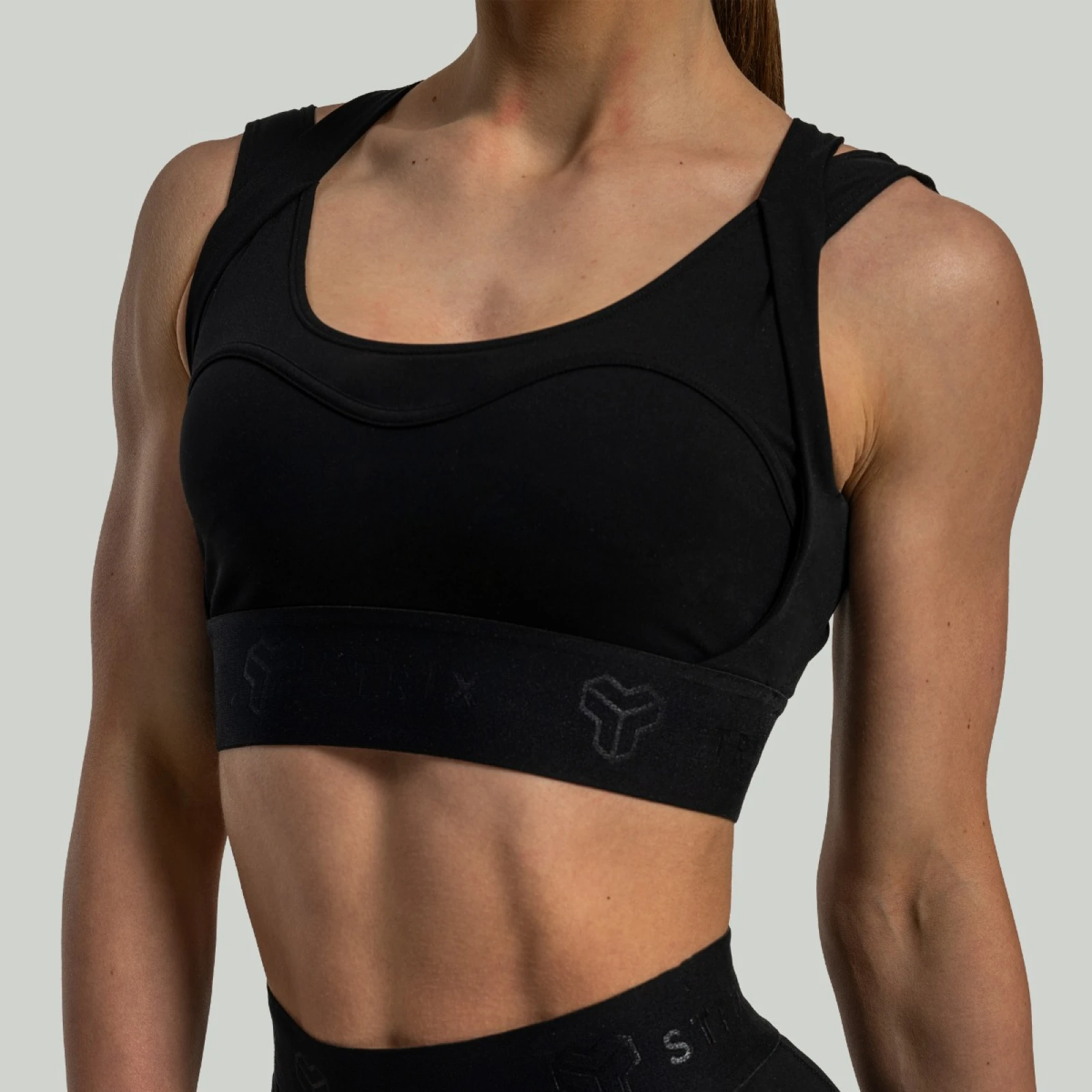 STRIX Sutien sport Lunar Black · záber 4