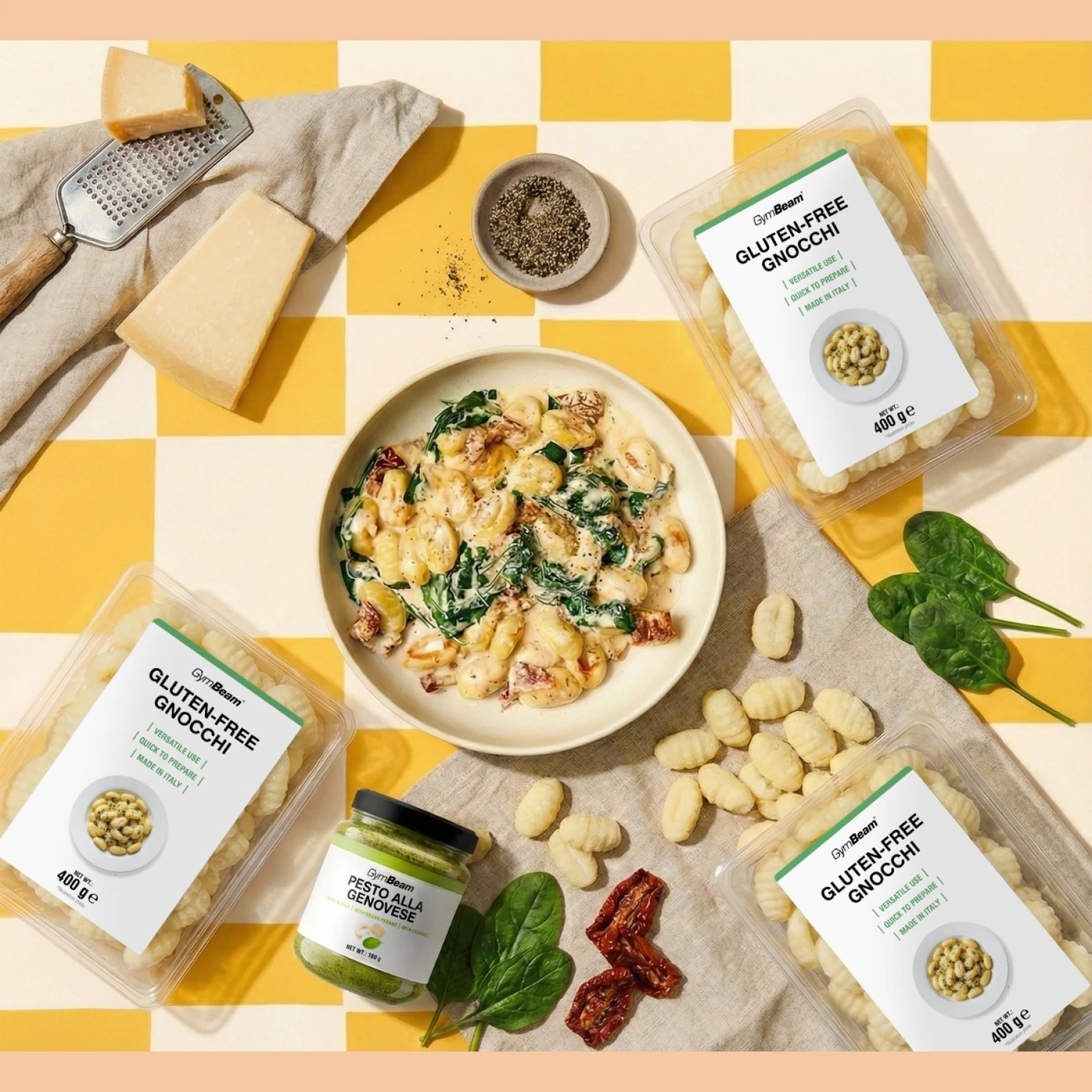 GymBeam Gnocchi fără gluten · záber 3