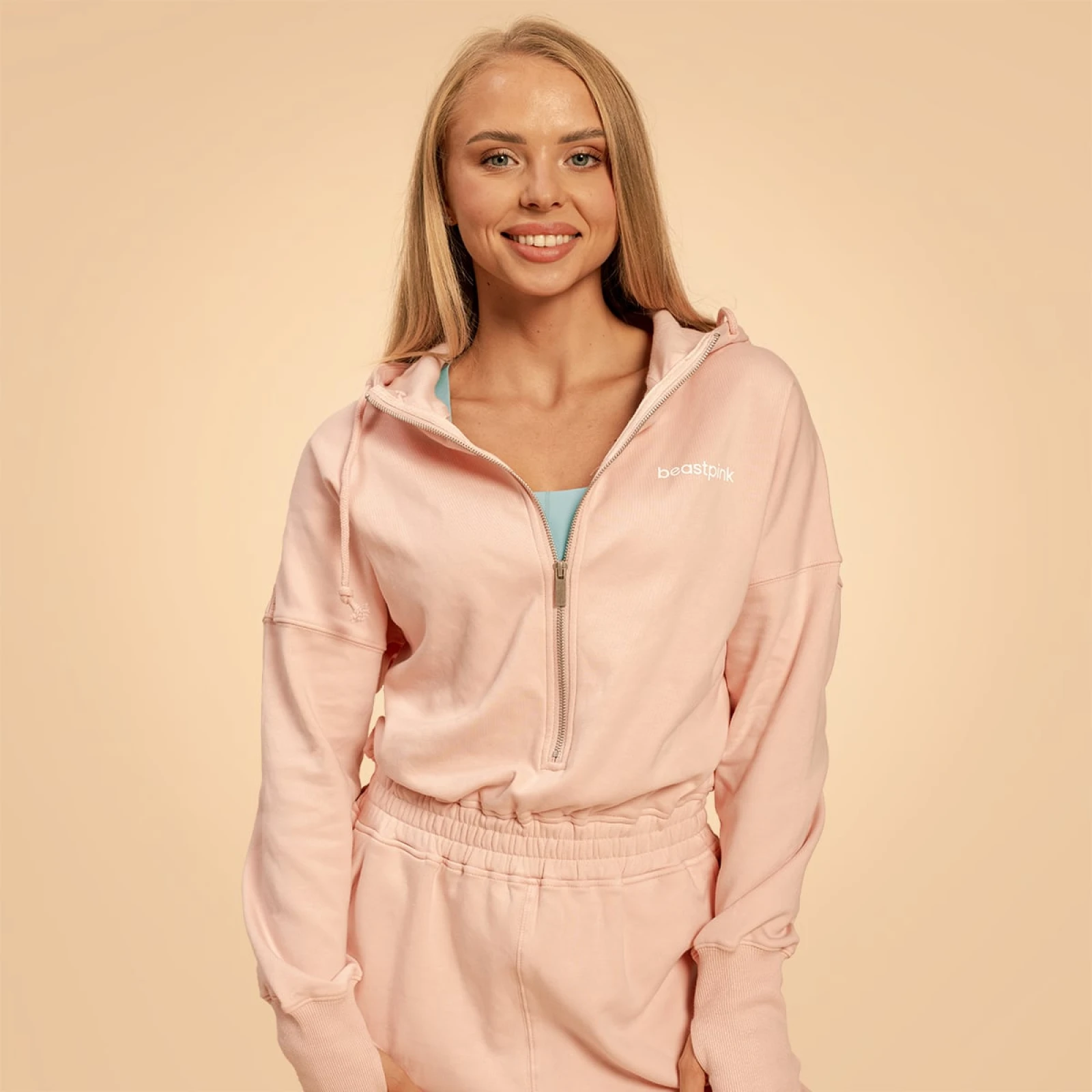 BeastPink Salopetă pentru femei Bliss Pink · záber 1